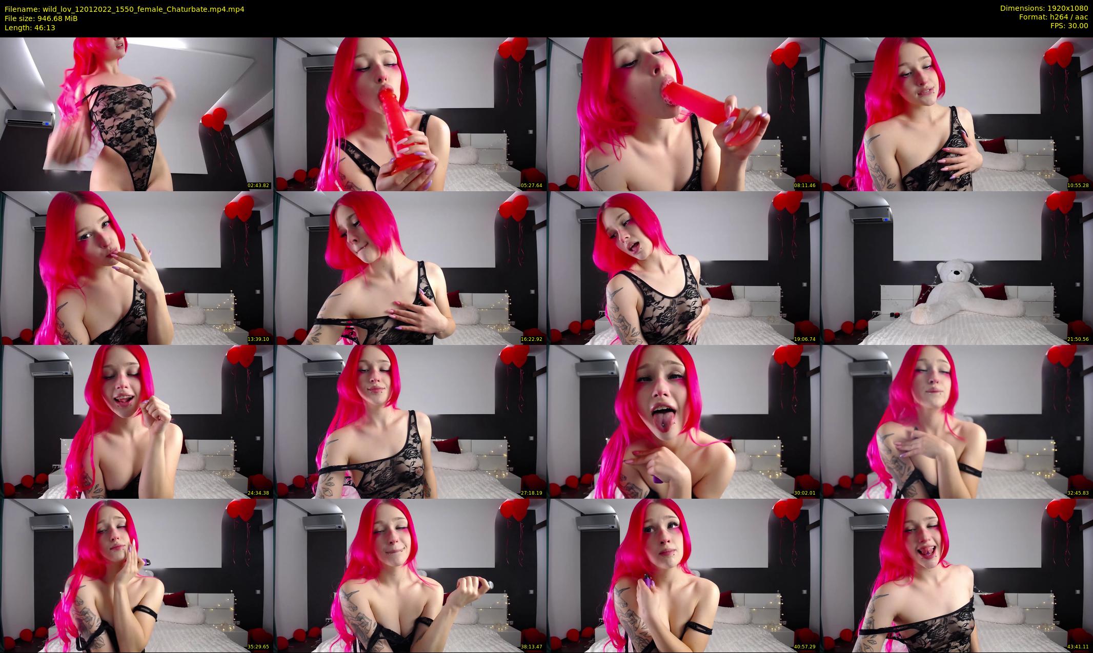 wild_lov — 47 minute Chaturbate female cam show recording, 1080p, Jan 12, 2022