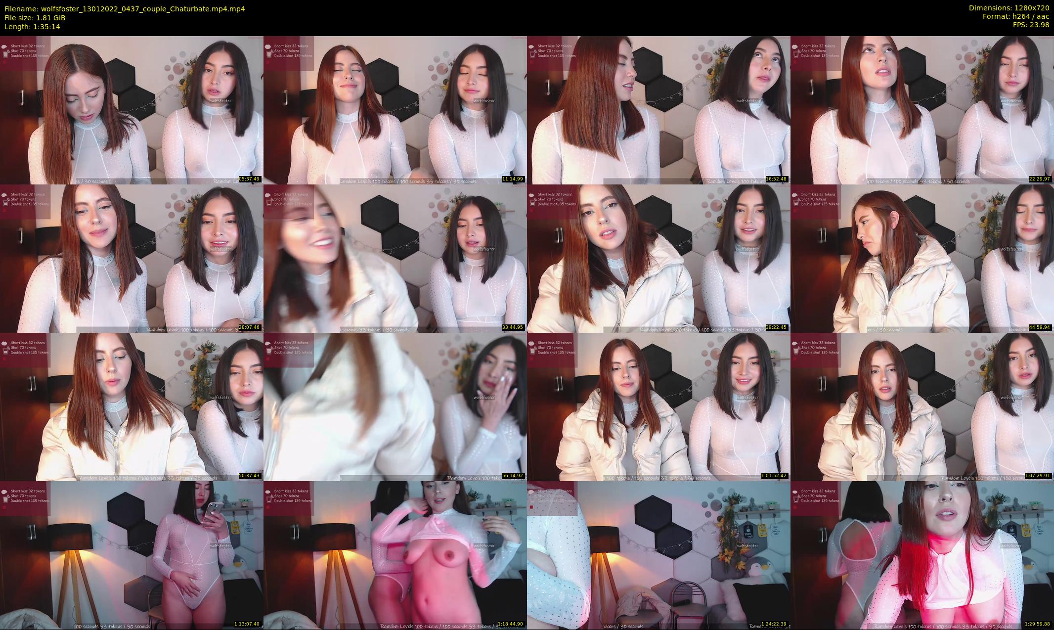 wolfsfoster — 96 minute Chaturbate couple cam show recording, 720p, Jan 13, 2022