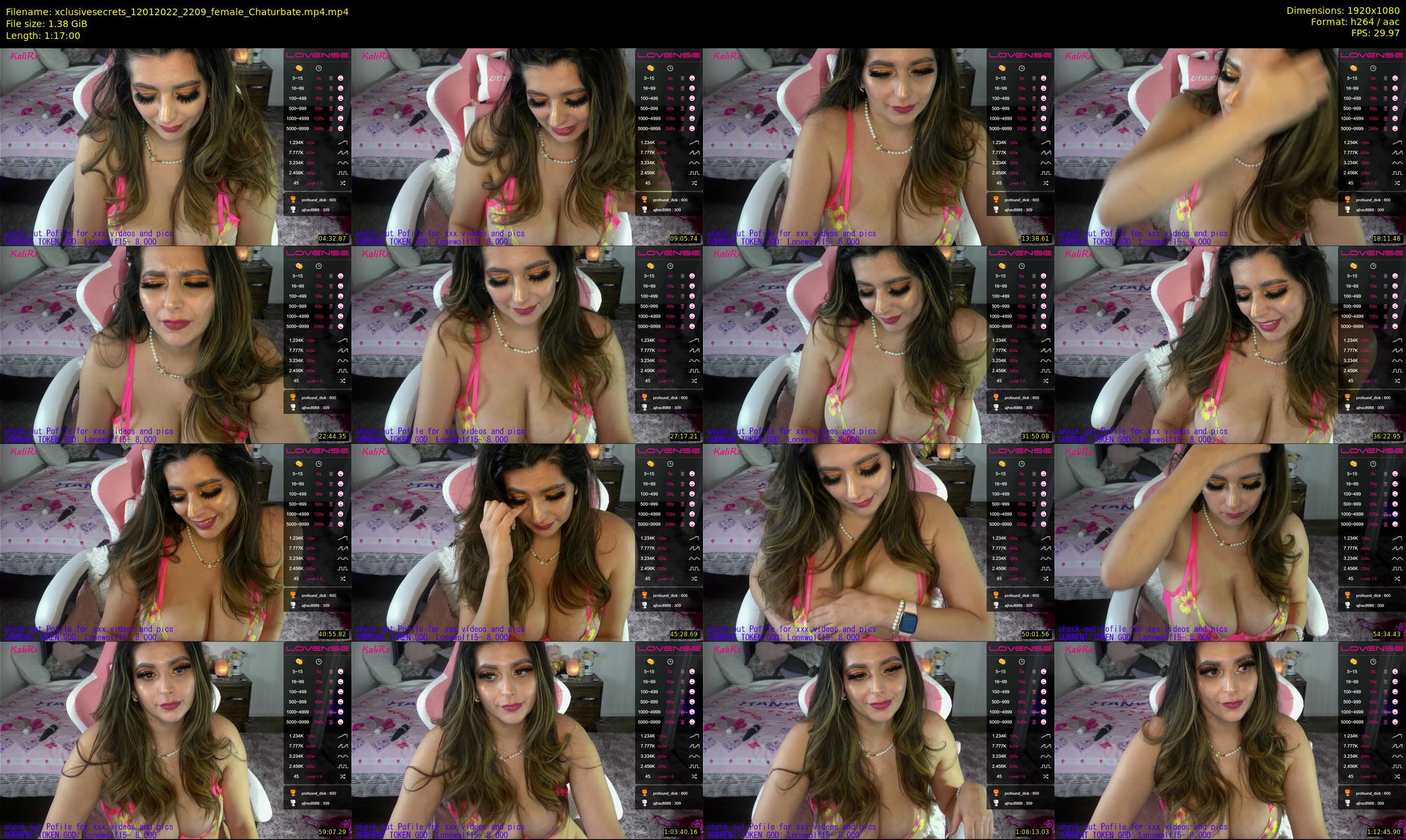 xclusivesecrets — 77 minute Chaturbate female cam show recording, 1080p, Jan 12, 2022