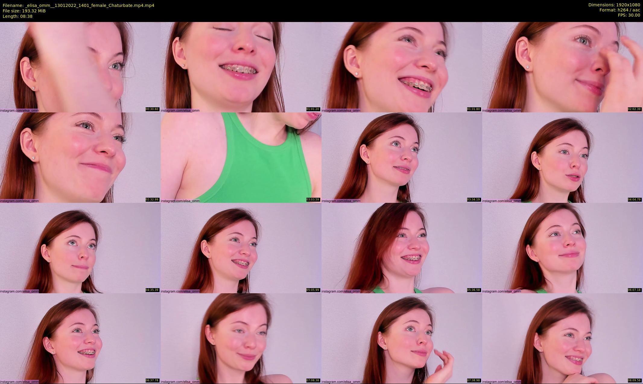 _elisa_omm_ — 9 minute Chaturbate female cam show recording, 1080p, Jan 13, 2022