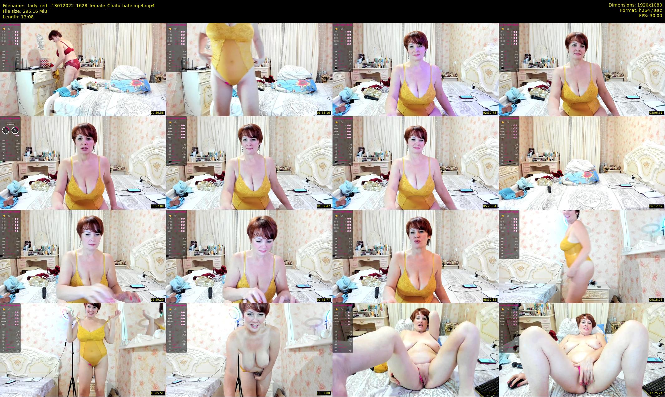 _lady_red_ — 14 minute Chaturbate female cam show recording, 1080p, Jan 13, 2022