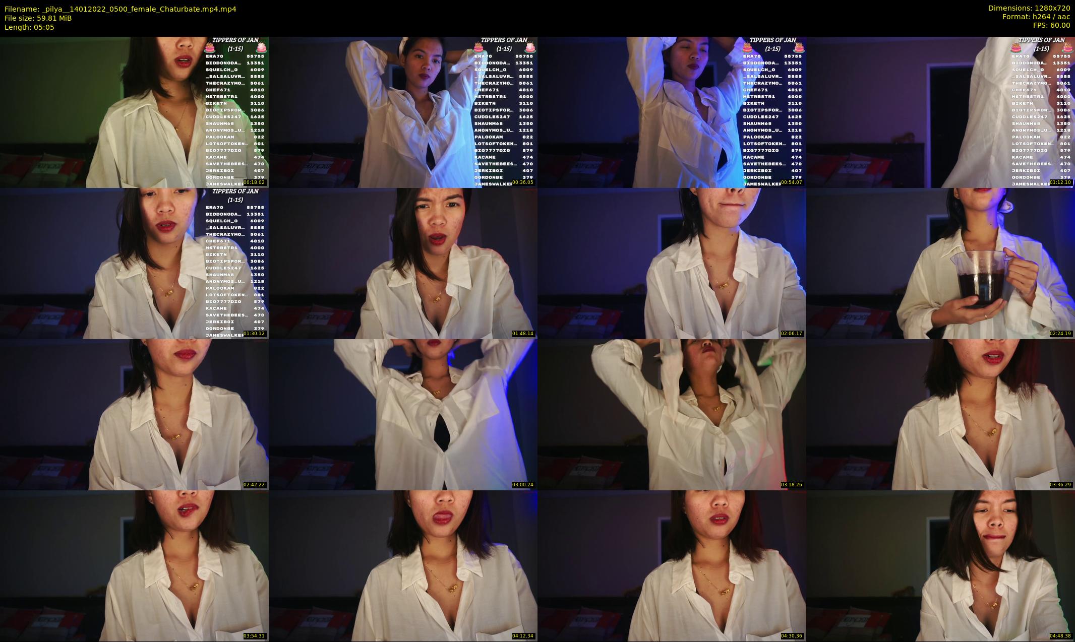 _pilya_ — 6 minute Chaturbate female cam show recording, 720p, Jan 14, 2022