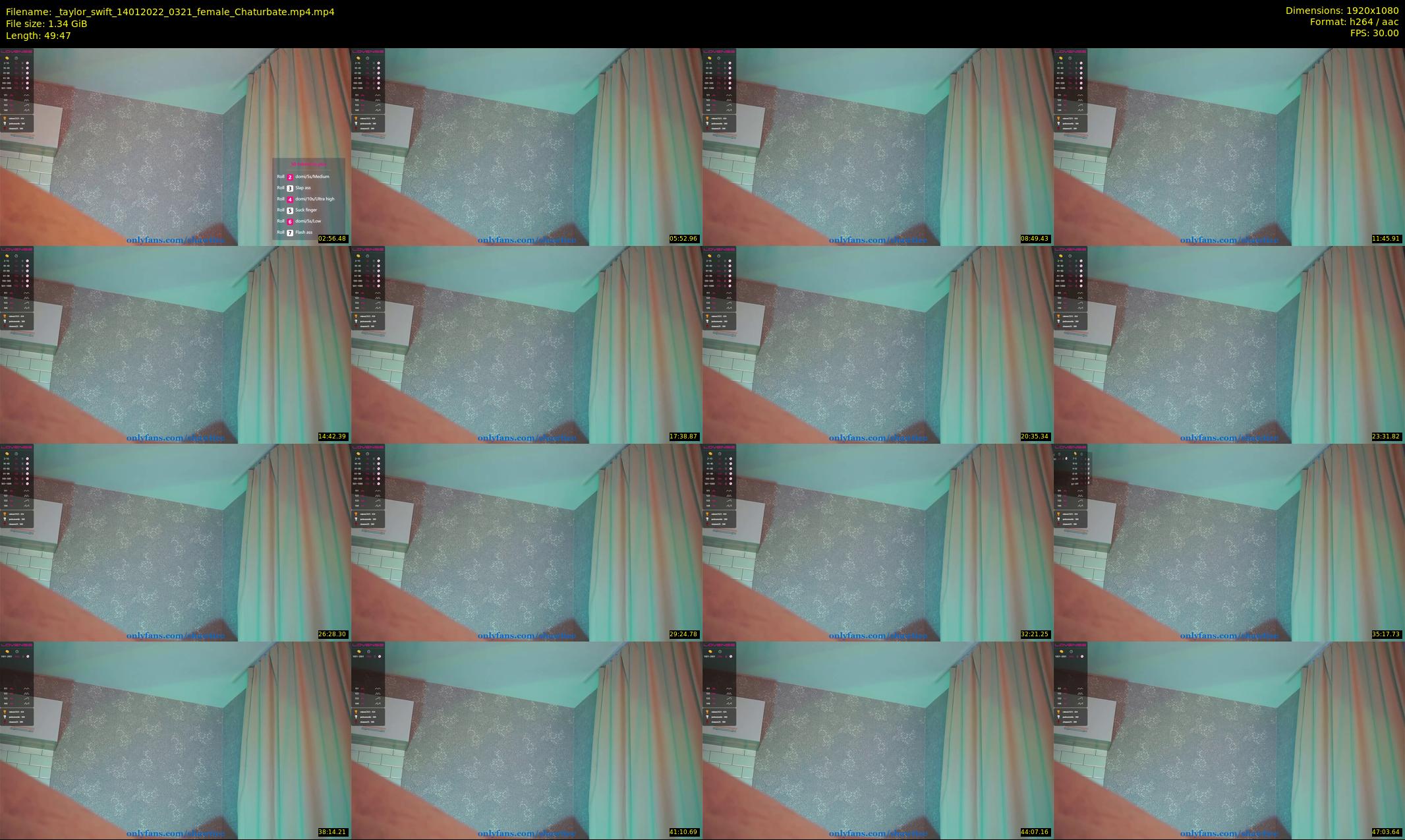 _taylor_swift — 50 minute Chaturbate female cam show recording, 1080p, Jan 14, 2022