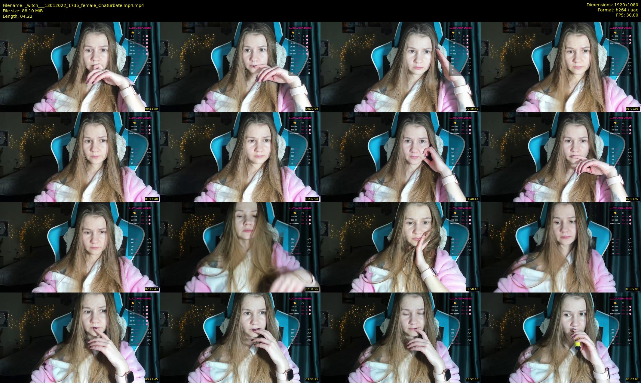 _witch__ — 5 minute Chaturbate female cam show recording, 1080p, Jan 13, 2022