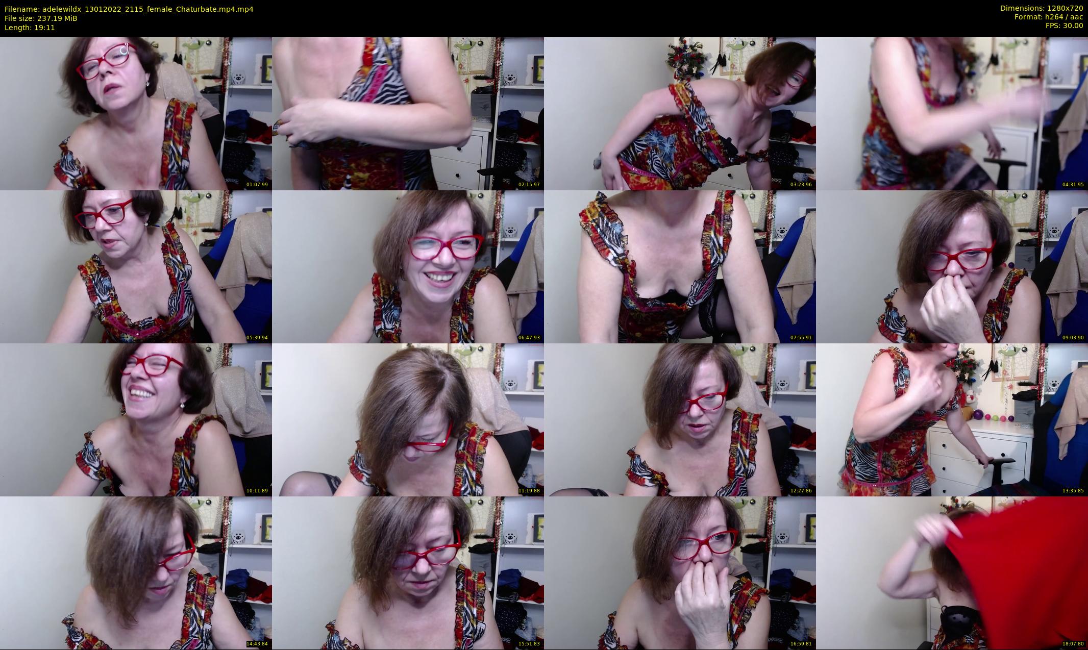 adelewildx — 20 minute Chaturbate female cam show recording, 720p, Jan 13, 2022