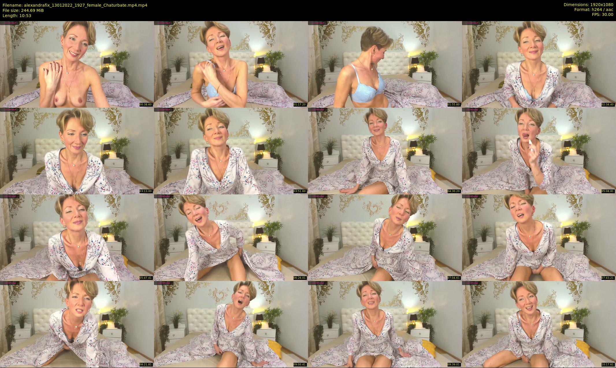 alexandrafix — 11 minute Chaturbate female cam show recording, 1080p, Jan 13, 2022