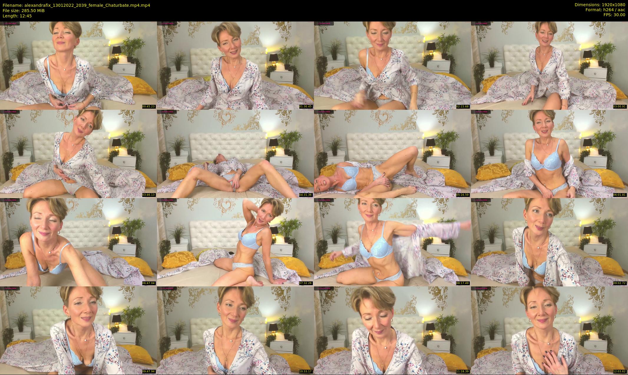 alexandrafix — 13 minute Chaturbate female cam show recording, 1080p, Jan 13, 2022