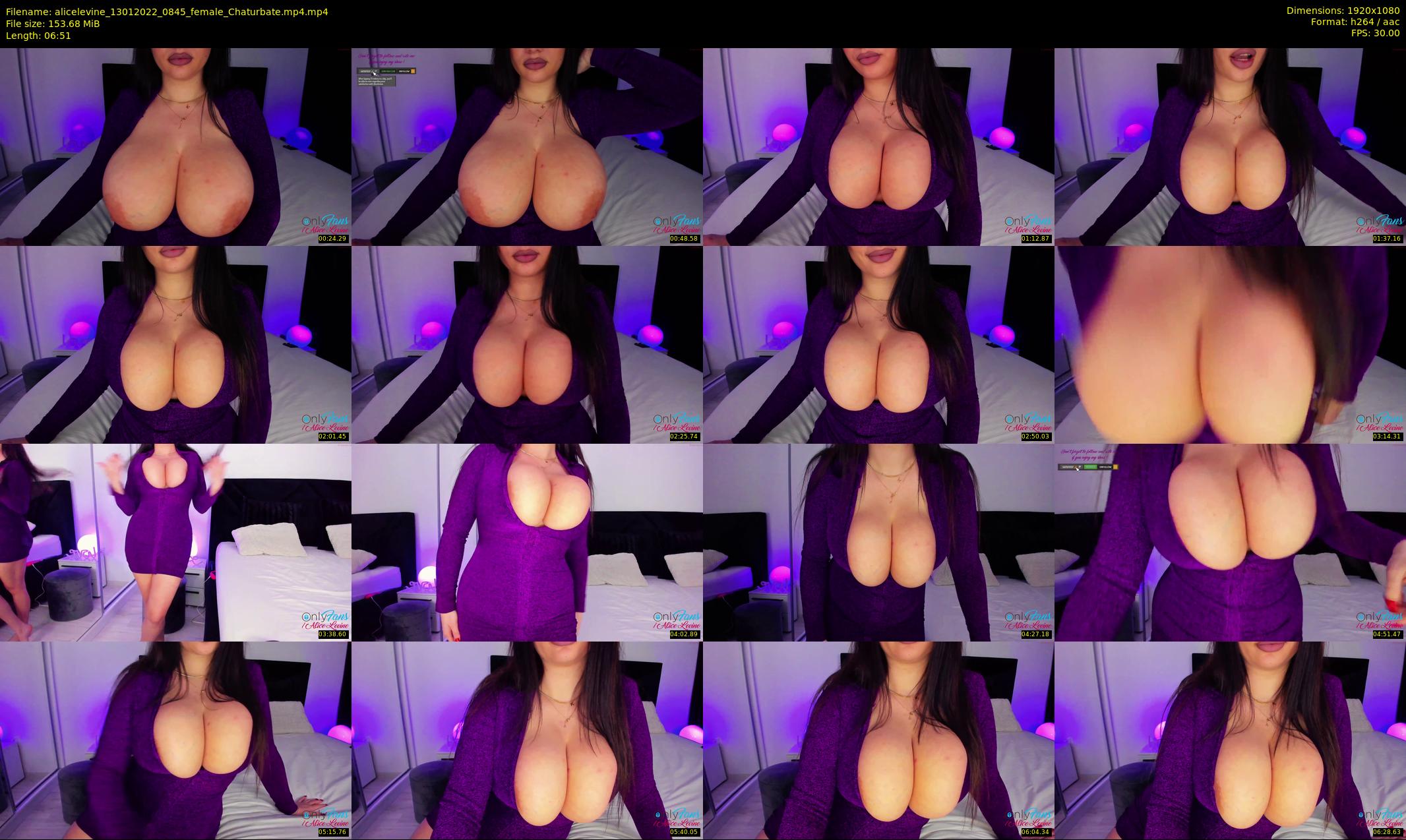alicelevine — 7 minute Chaturbate female cam show recording, 1080p, Jan 13, 2022