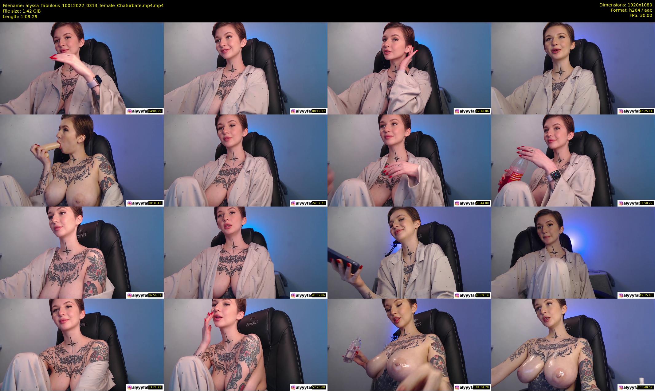 alyssa_fabulous — 70 minute Chaturbate female cam show recording, 1080p, Jan 10, 2022