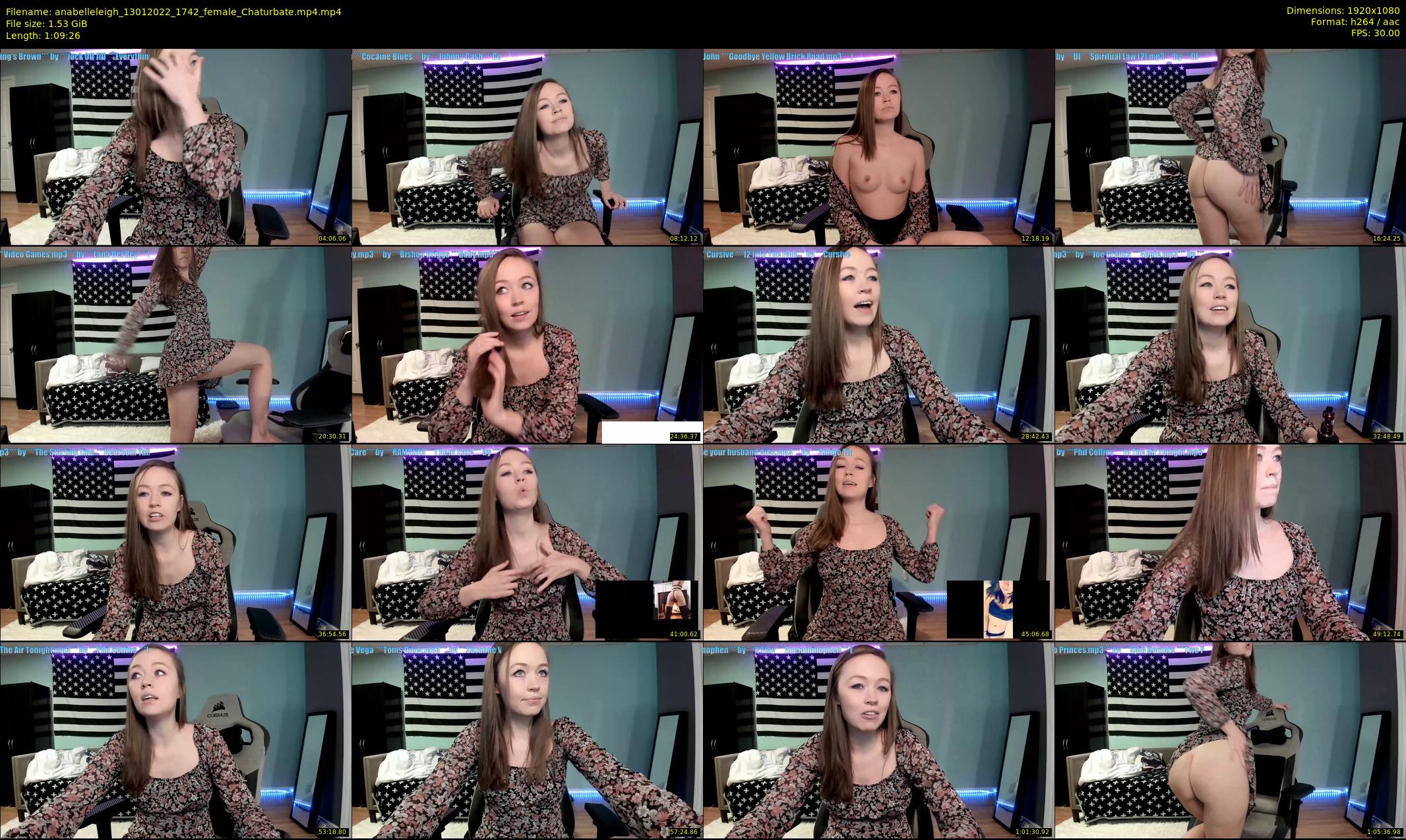 anabelleleigh — 70 minute Chaturbate female cam show recording, 1080p, Jan 13, 2022