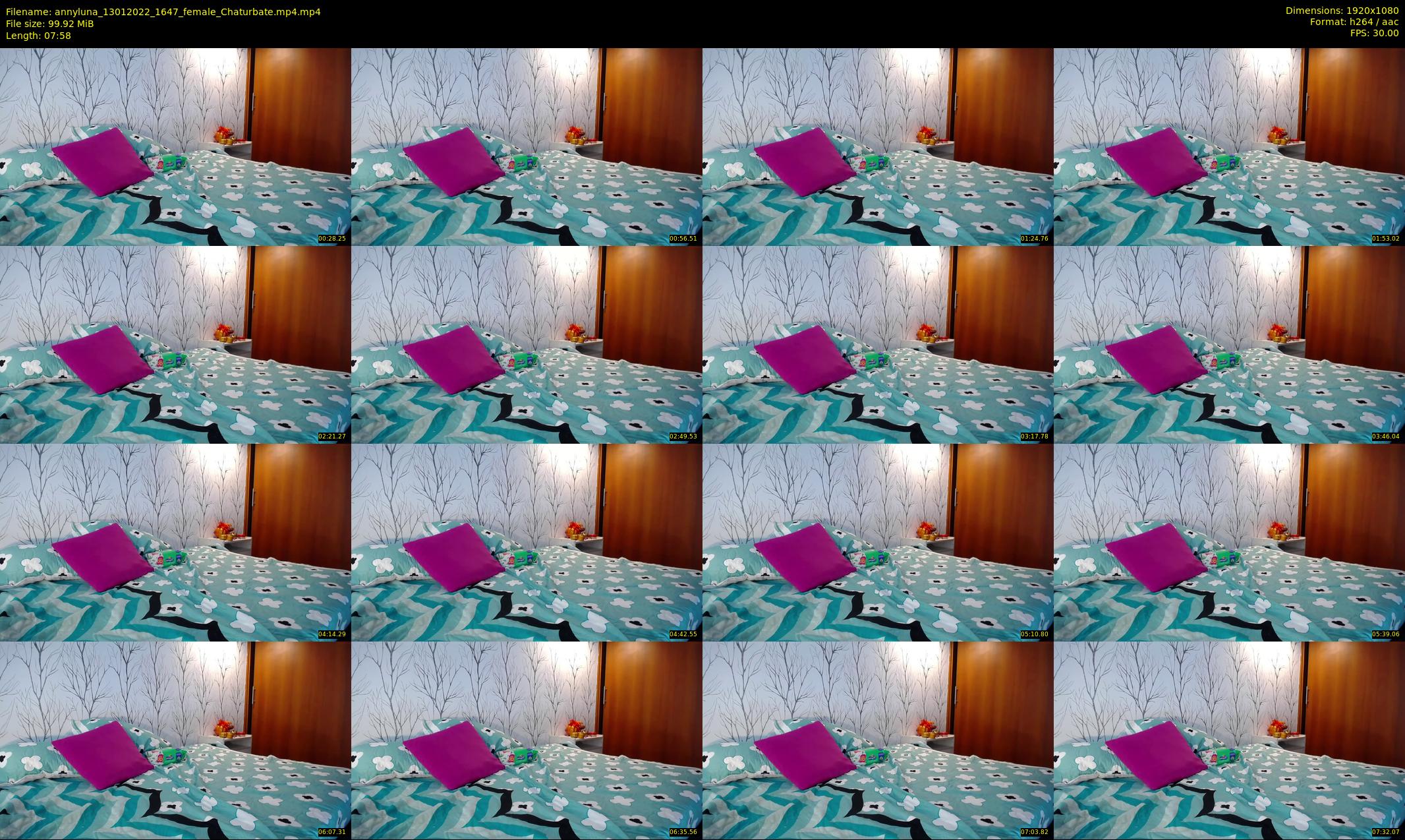 annyluna — 8 minute Chaturbate female cam show recording, 1080p, Jan 13, 2022