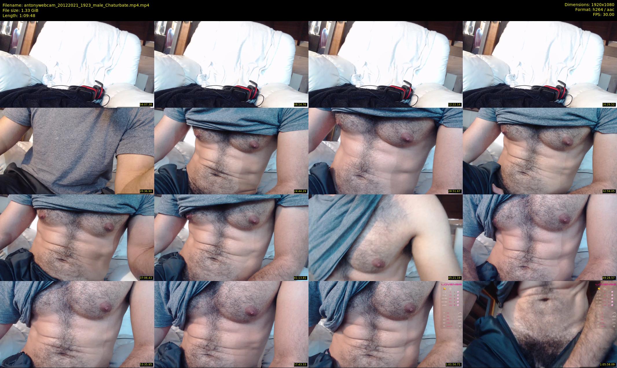 antonywebcam — 70 minute Chaturbate male cam show recording, 1080p, Dec 20, 2021