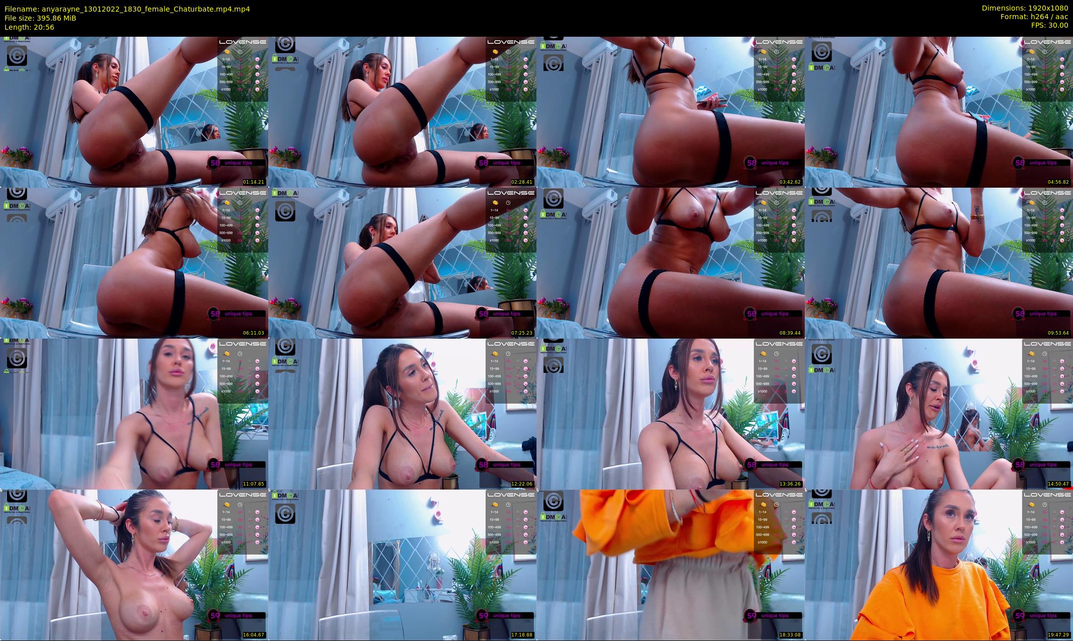 anyarayne — 21 minute Chaturbate female cam show recording, 1080p, Jan 13, 2022