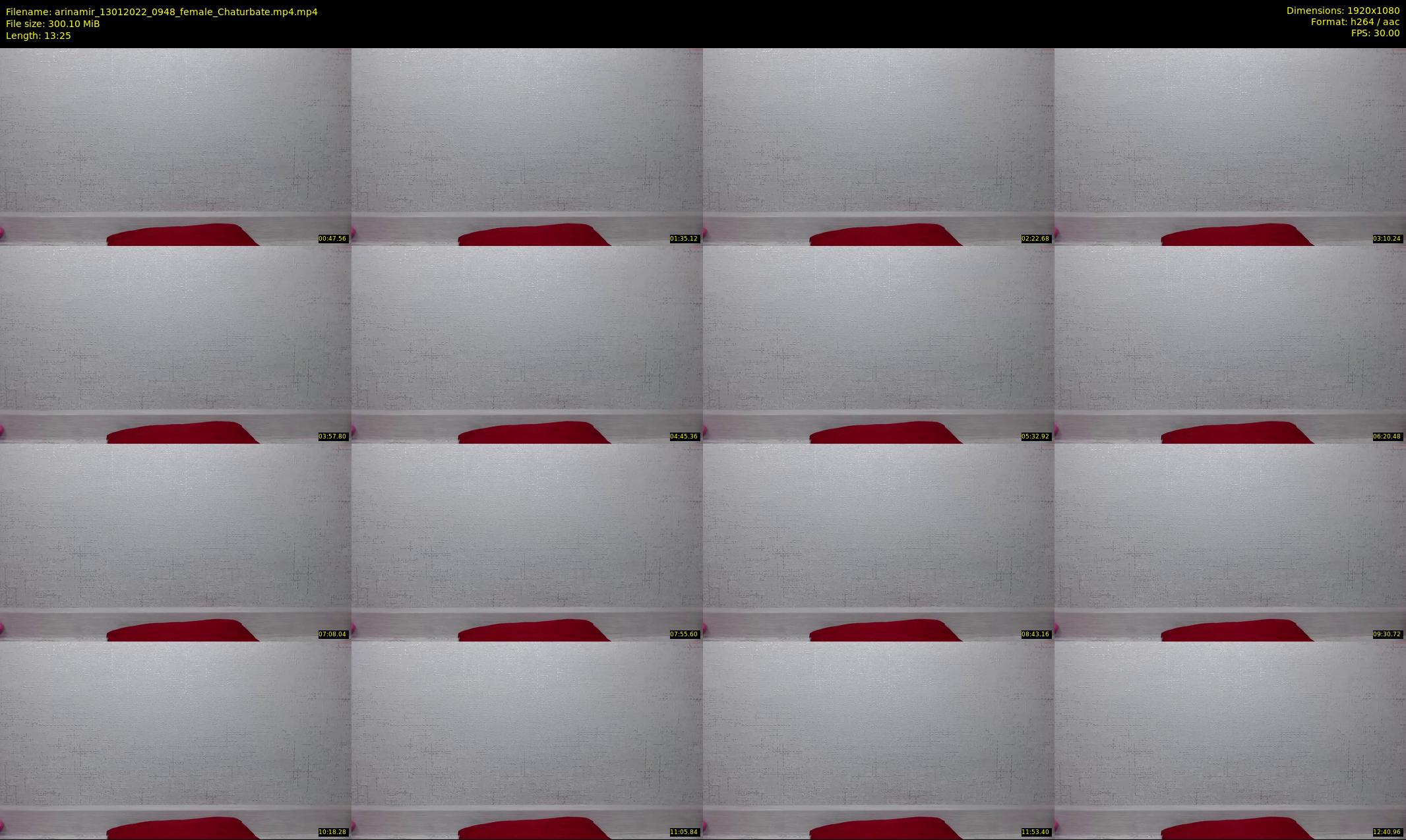 arinamir — 14 minute Chaturbate female cam show recording, 1080p, Jan 13, 2022