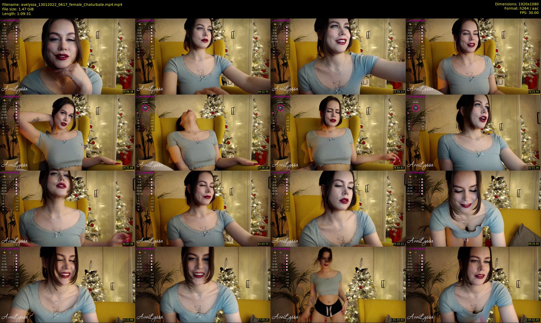 avelyssa — 70 minute Chaturbate female cam show recording, 1080p, Jan 13, 2022