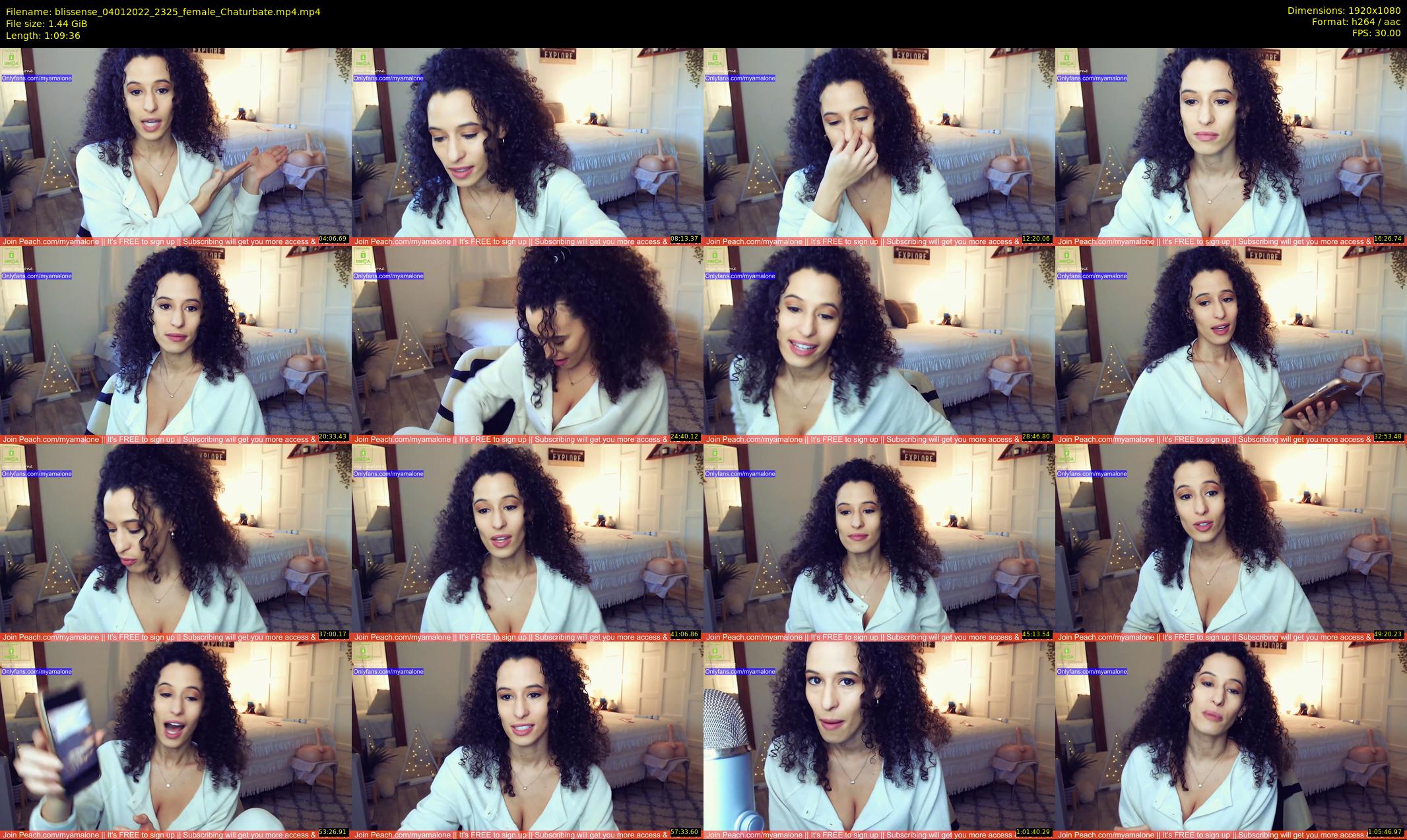blissense — 70 minute Chaturbate female cam show recording, 1080p, Jan 4, 2022