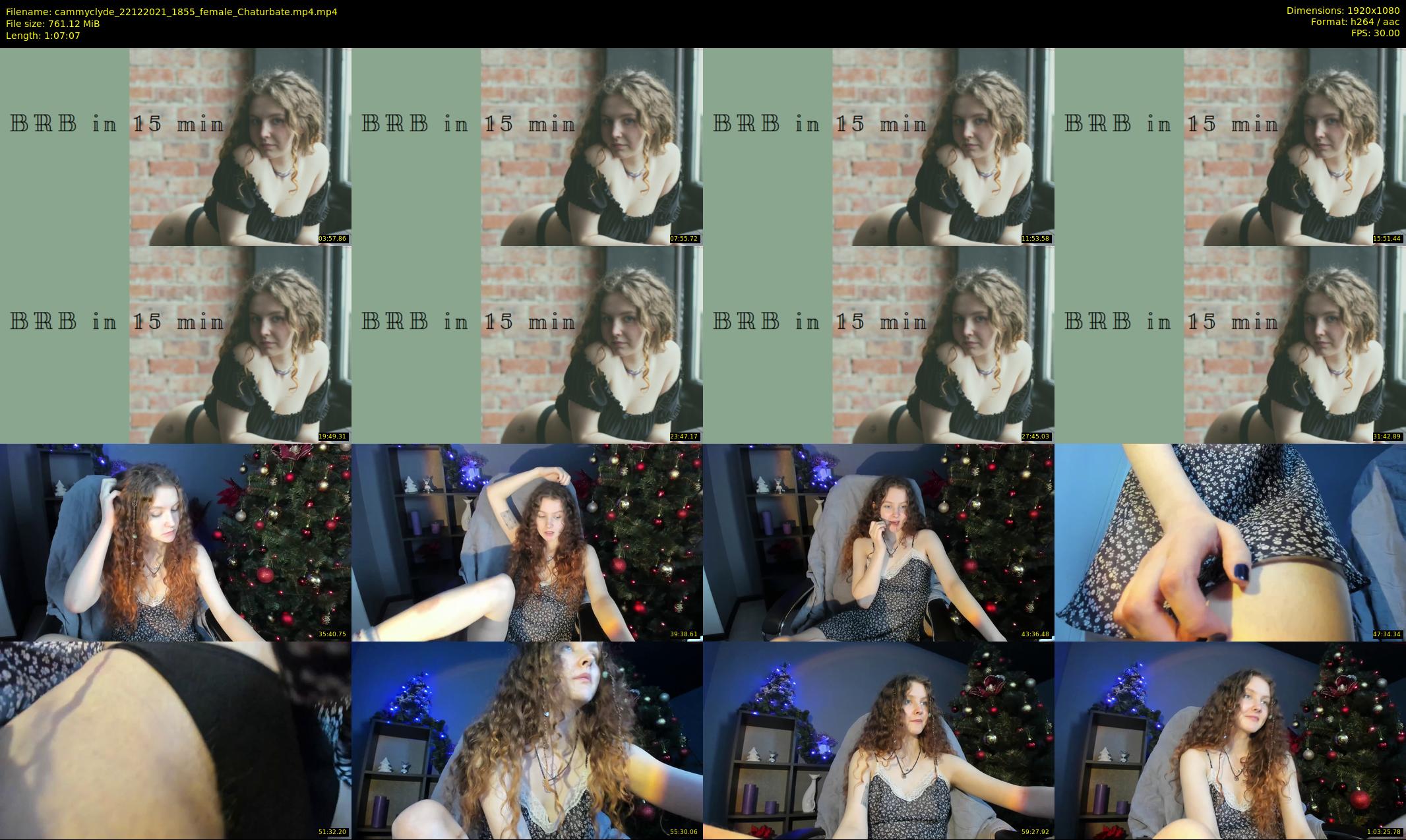 cammyclyde — 68 minute Chaturbate female cam show recording, 1080p, Dec 22, 2021