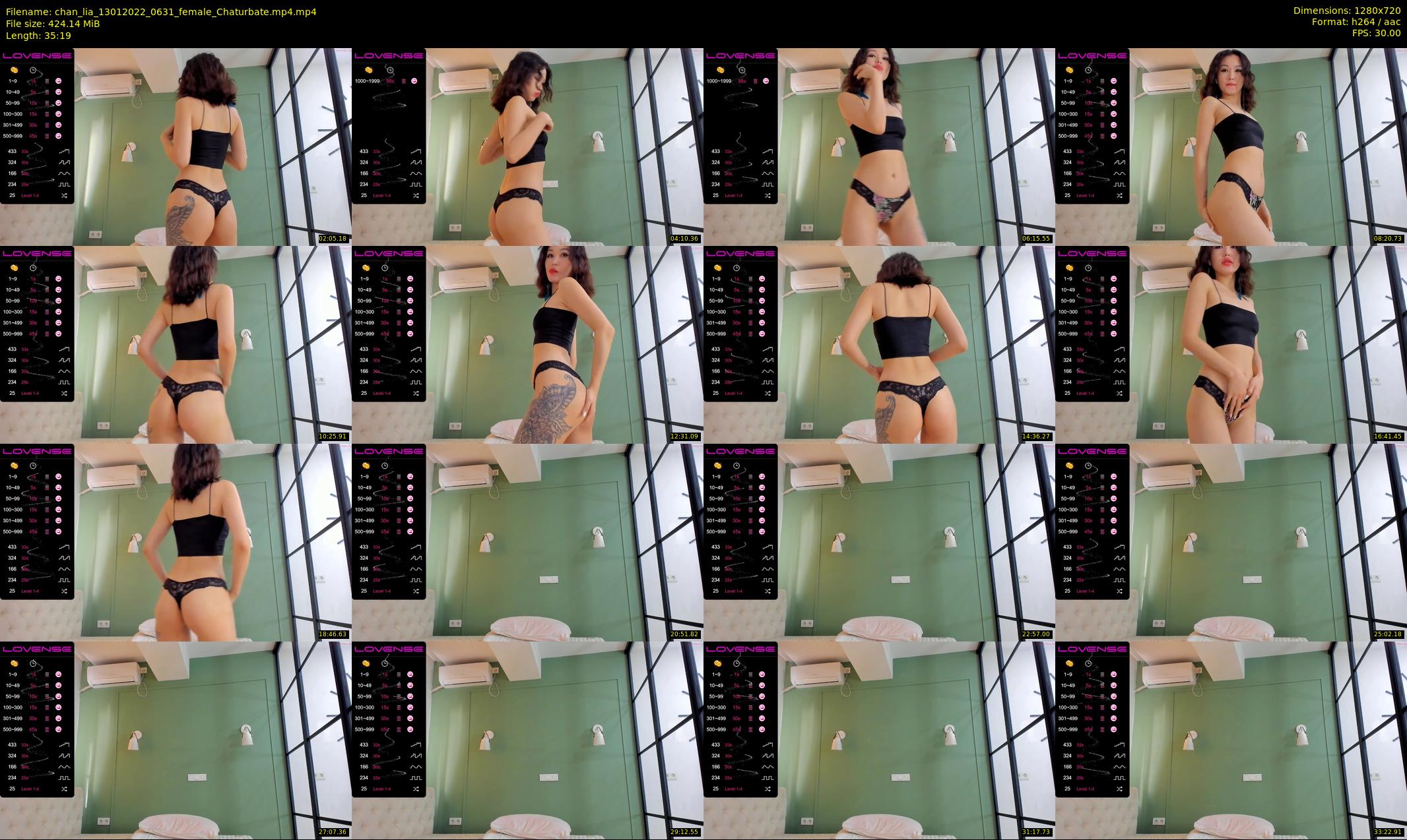 chan_lia — 36 minute Chaturbate female cam show recording, 720p, Jan 13, 2022