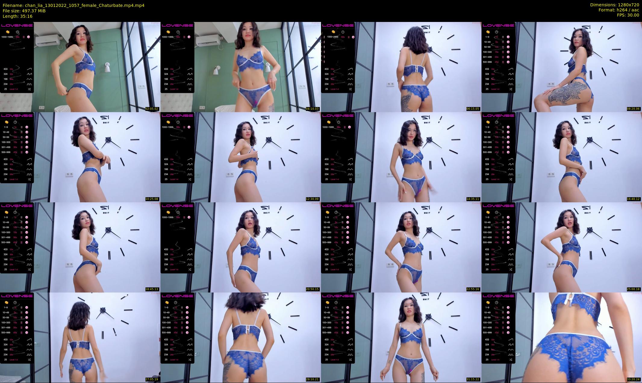 chan_lia — 36 minute Chaturbate female cam show recording, 720p, Jan 13, 2022