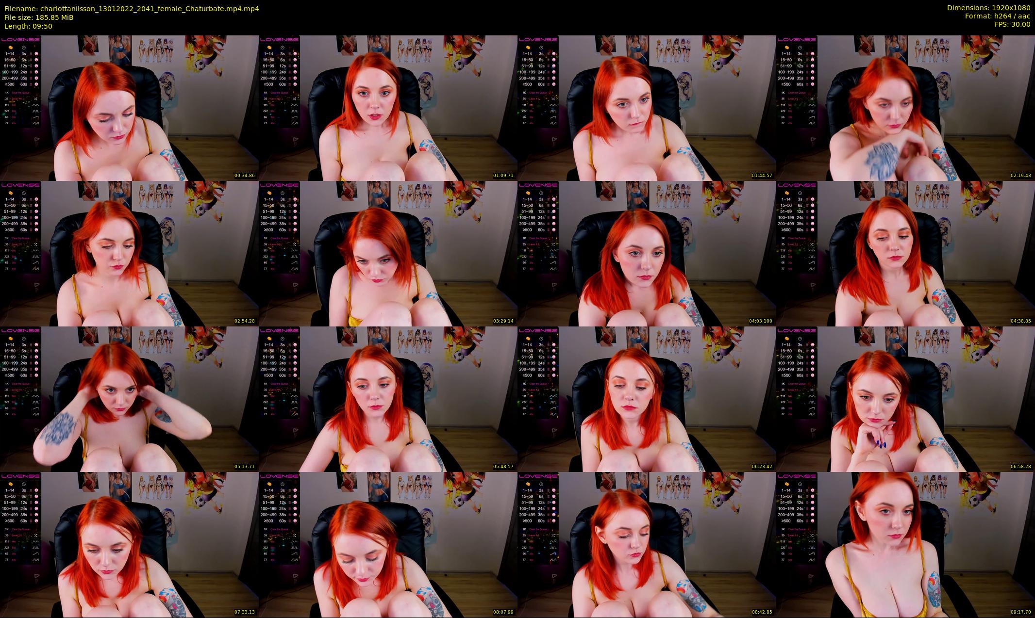 charlottanilsson — 10 minute Chaturbate female cam show recording, 1080p, Jan 13, 2022