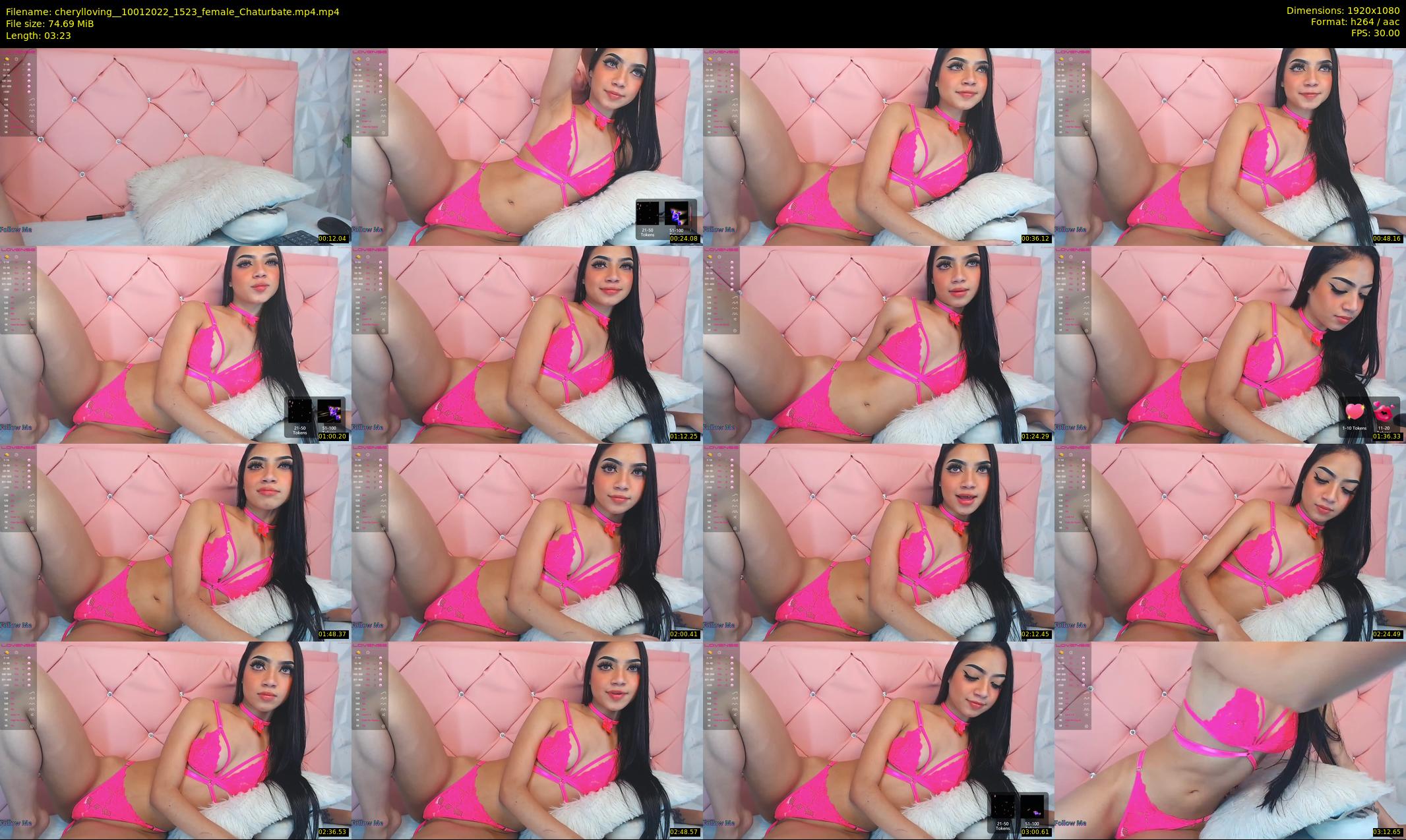 cherylloving_ — 4 minute Chaturbate female cam show recording, 1080p, Jan 10, 2022