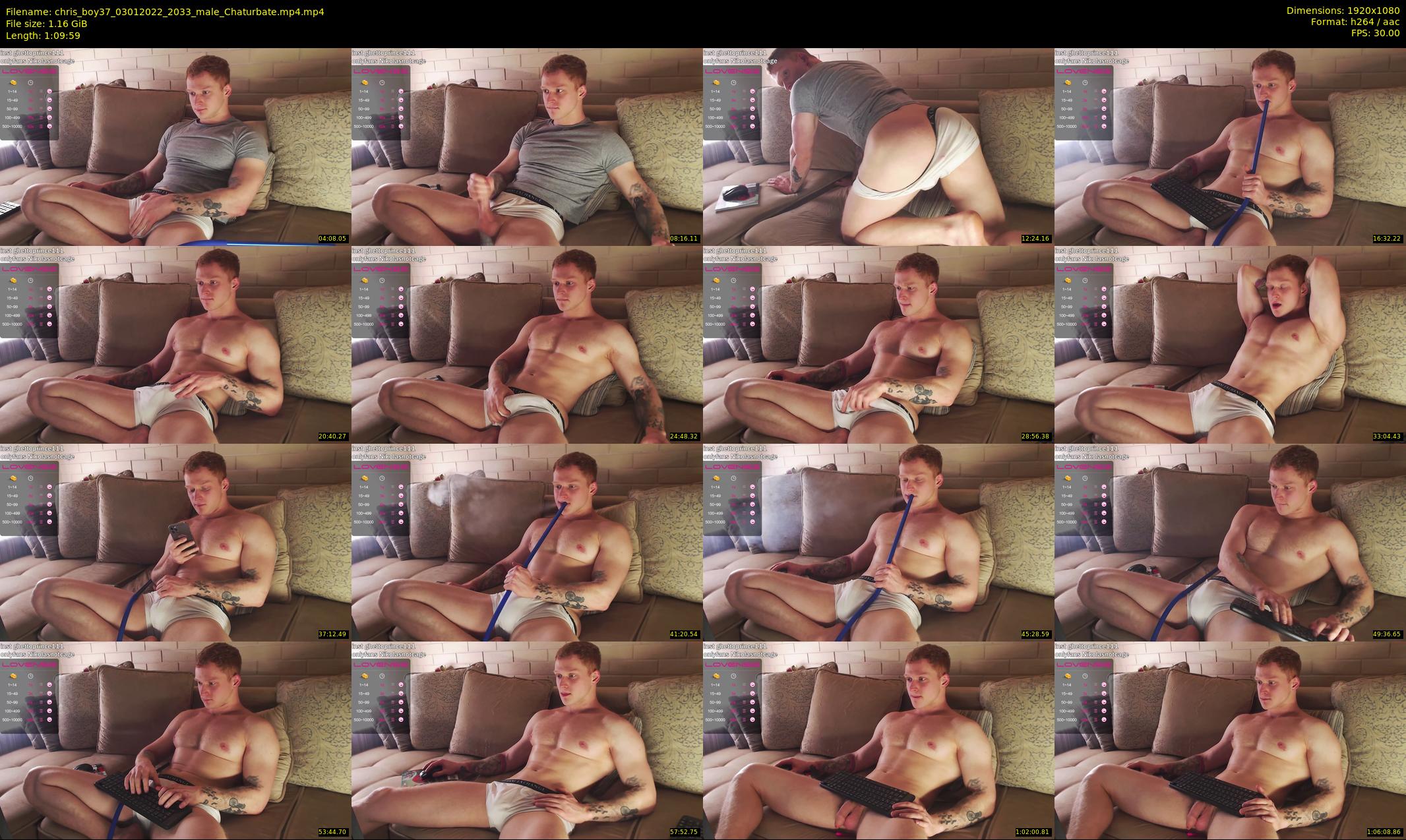 chris_boy37 — 70 minute Chaturbate male cam show recording, 1080p, Jan 3, 2022