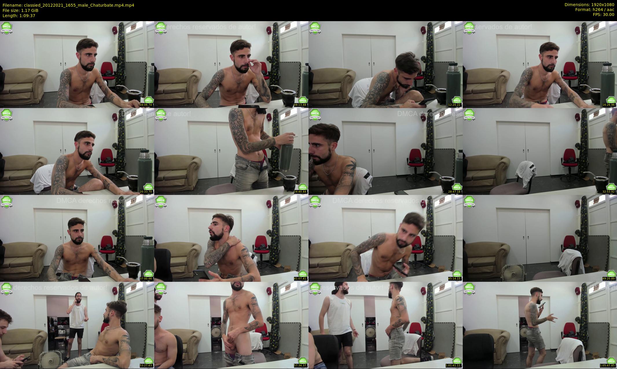 classied — 70 minute Chaturbate male cam show recording, 1080p, Dec 20, 2021