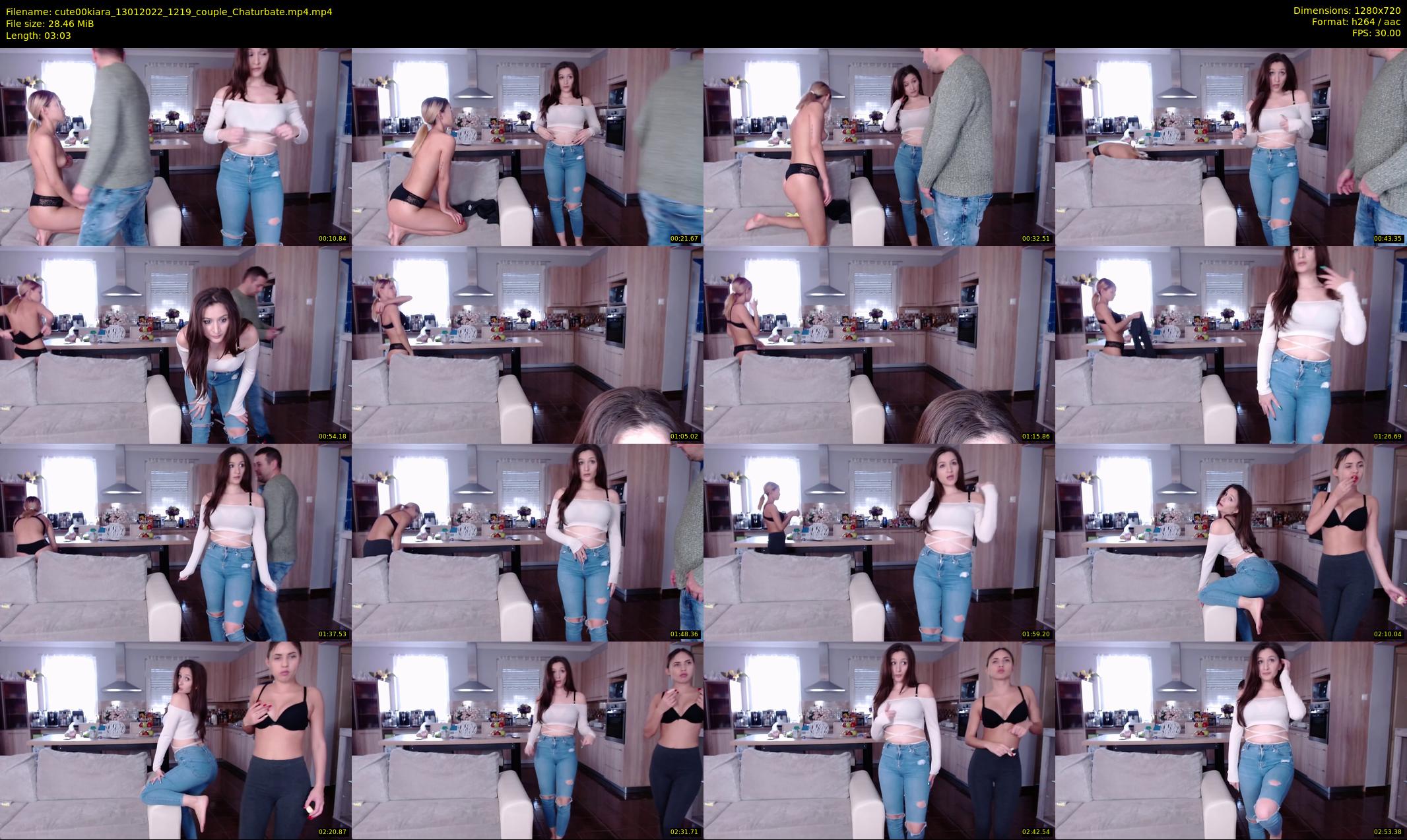cute00kiara — 4 minute Chaturbate female cam show recording, 720p, Jan 13, 2022