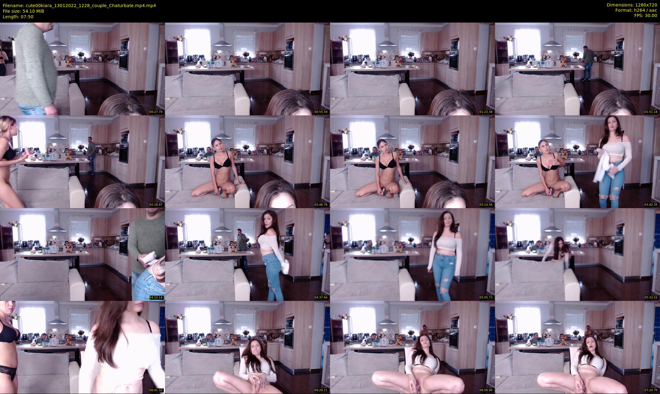 cute00kiara — 8 minute Chaturbate female cam show recording, 720p, Jan 13, 2022