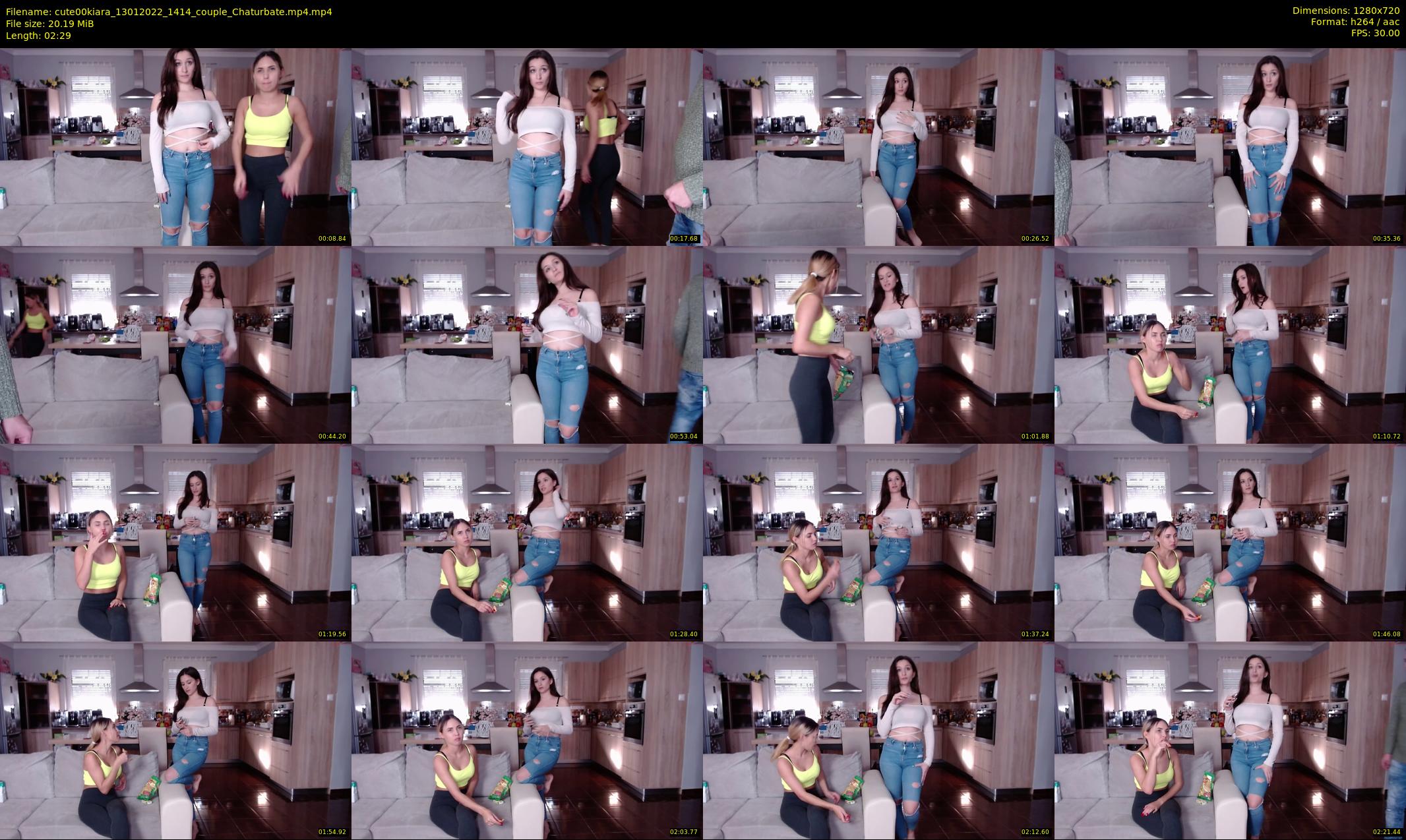 cute00kiara — 3 minute Chaturbate female cam show recording, 720p, Jan 13, 2022