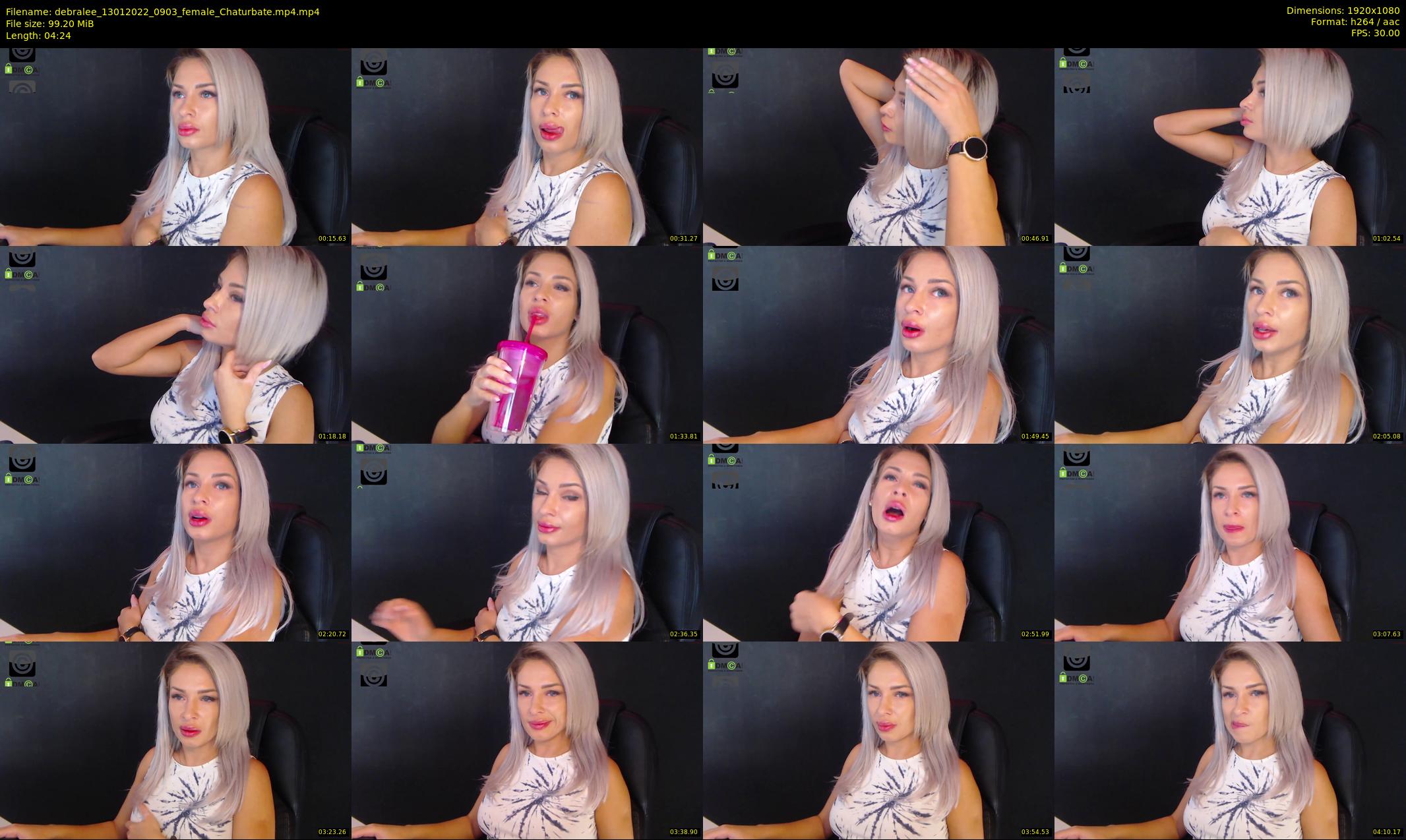 debralee — 5 minute Chaturbate female cam show recording, 1080p, Jan 13, 2022
