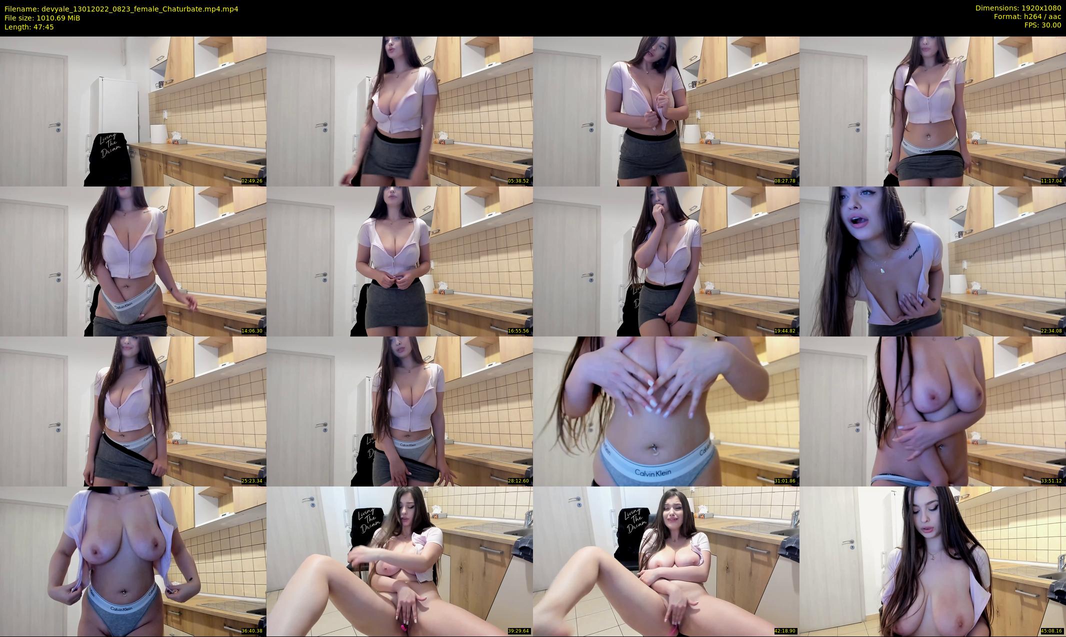 devyale — 48 minute Chaturbate female cam show recording, 1080p, Jan 13, 2022
