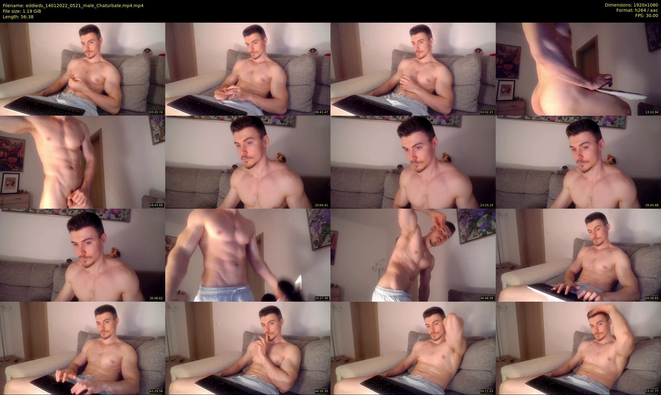 eddieds — 57 minute Chaturbate male cam show recording, 1080p, Jan 14, 2022