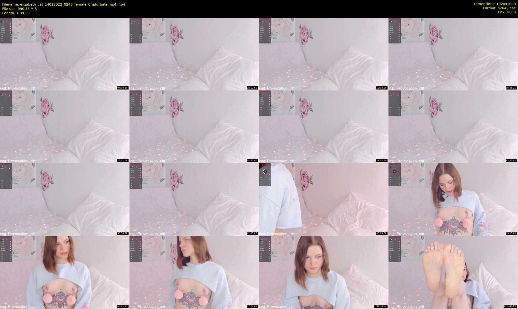 elizabeth_cat — 70 minute Chaturbate female cam show recording, 1080p, Jan 14, 2022