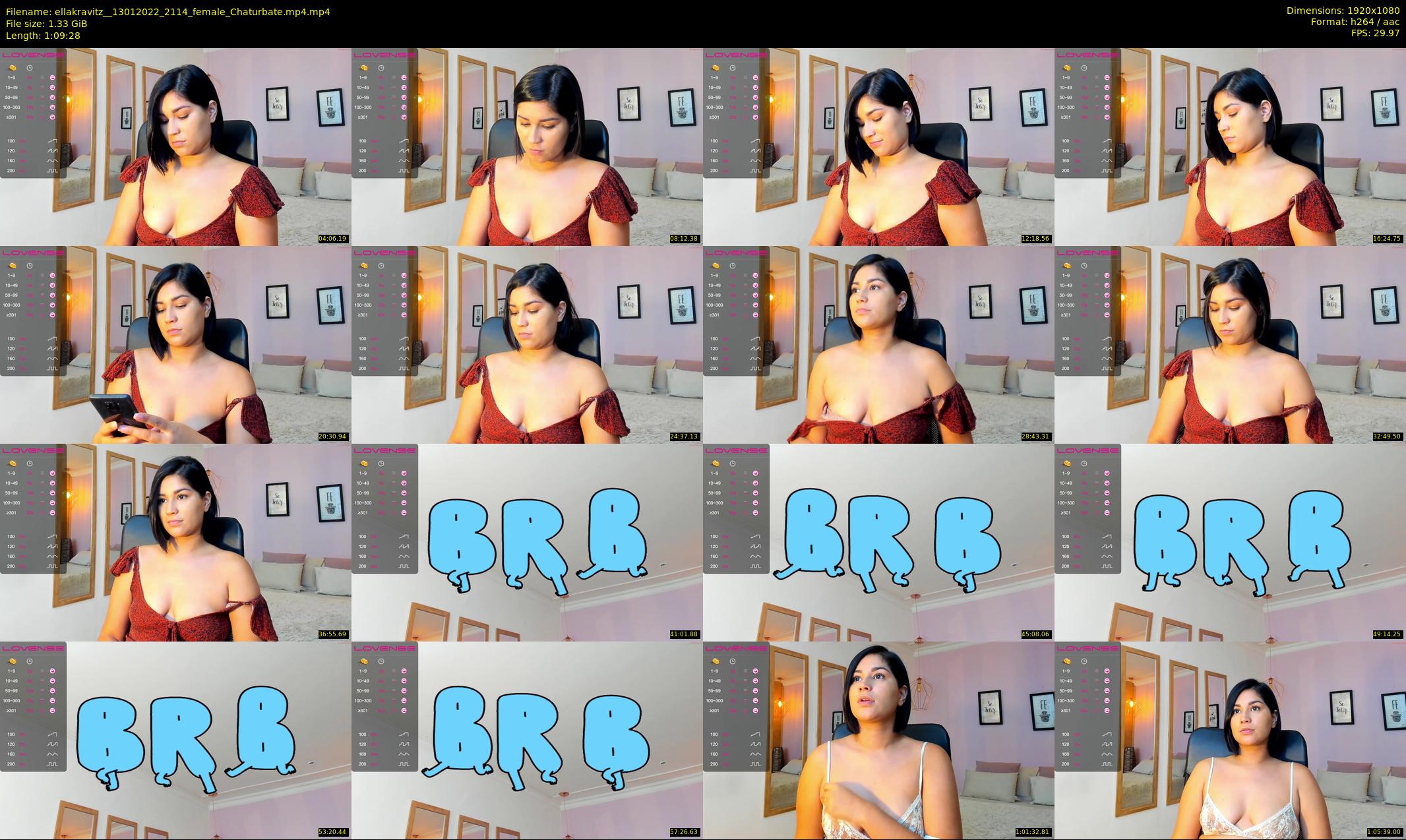ellakravitz_ — 70 minute Chaturbate female cam show recording, 1080p, Jan 13, 2022