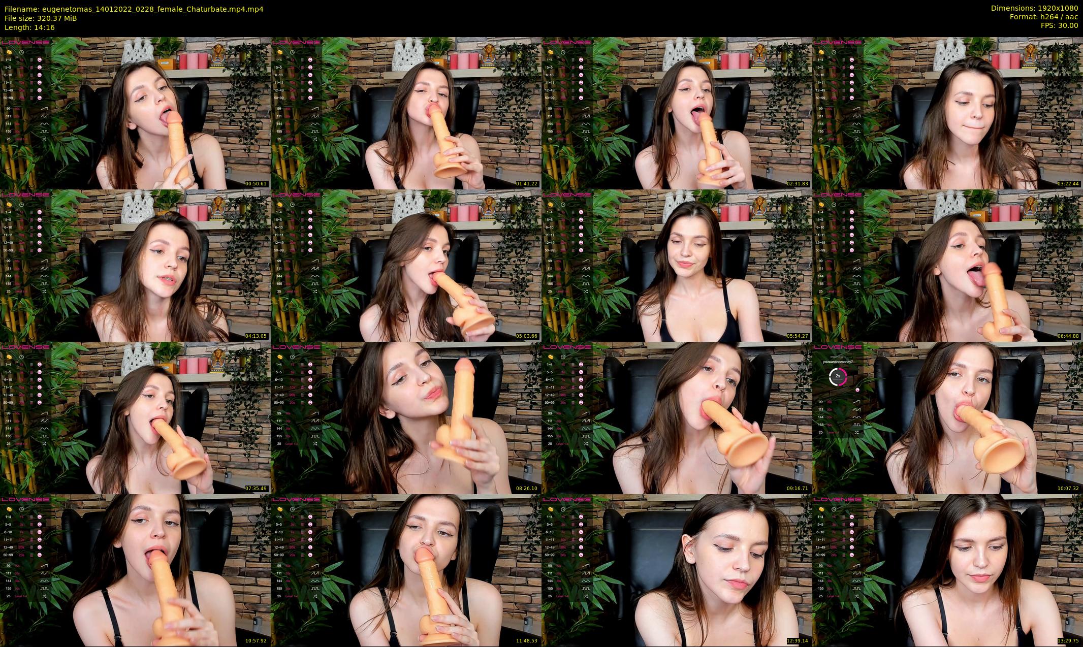 eugenetomas — 15 minute Chaturbate couple cam show recording, 1080p, Jan 14, 2022