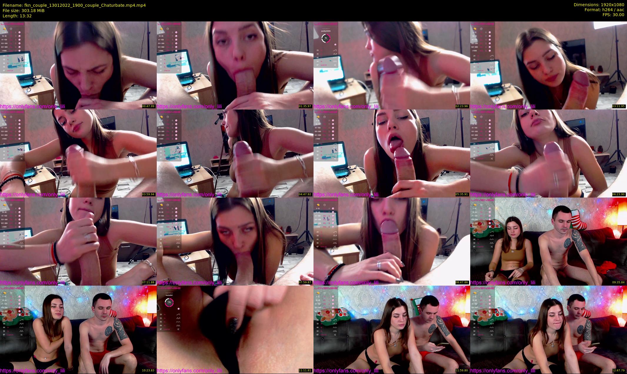 fkn_couple — 14 minute Chaturbate couple cam show recording, 1080p, Jan 13, 2022