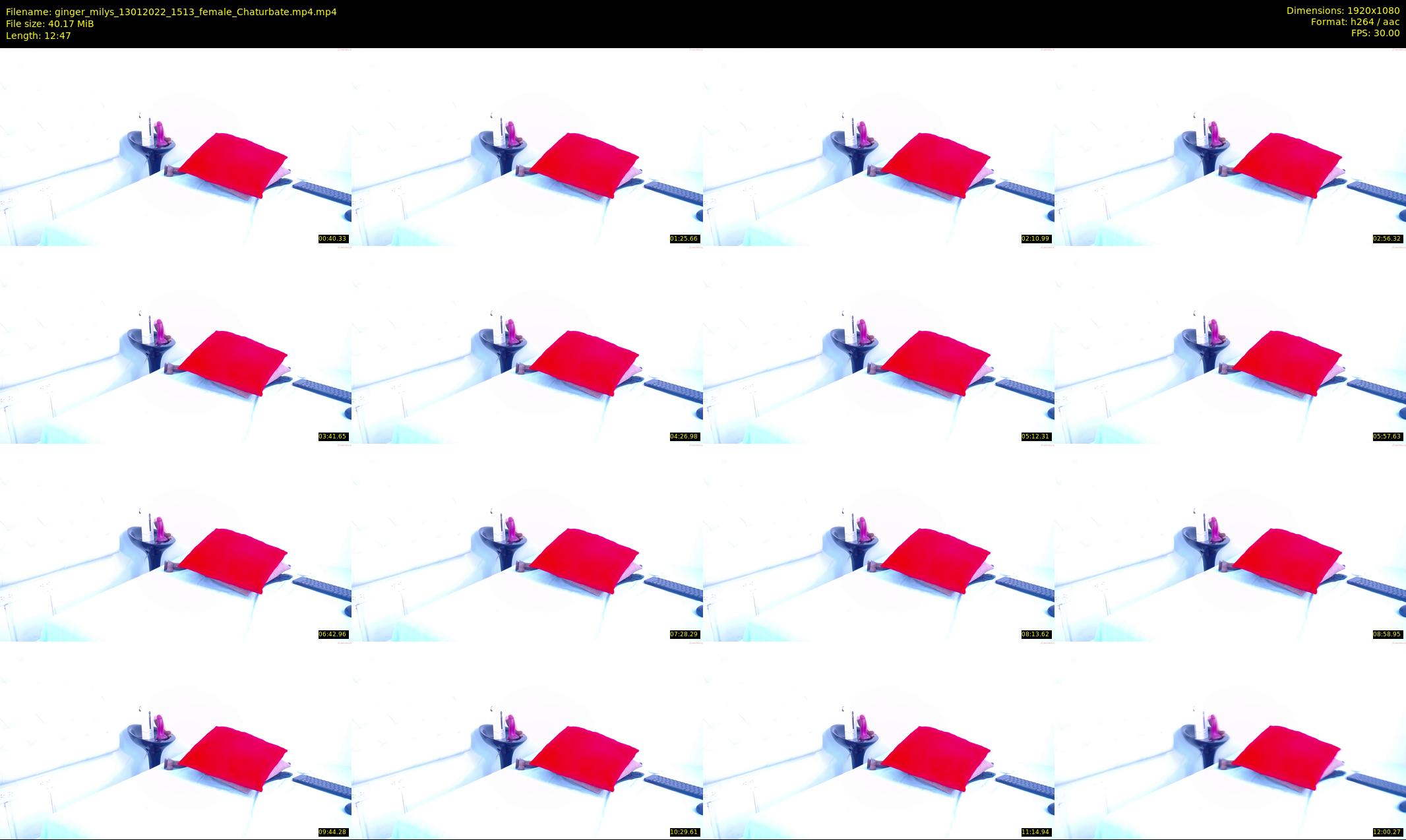 ginger_milys — 13 minute Chaturbate female cam show recording, 1080p, Jan 13, 2022