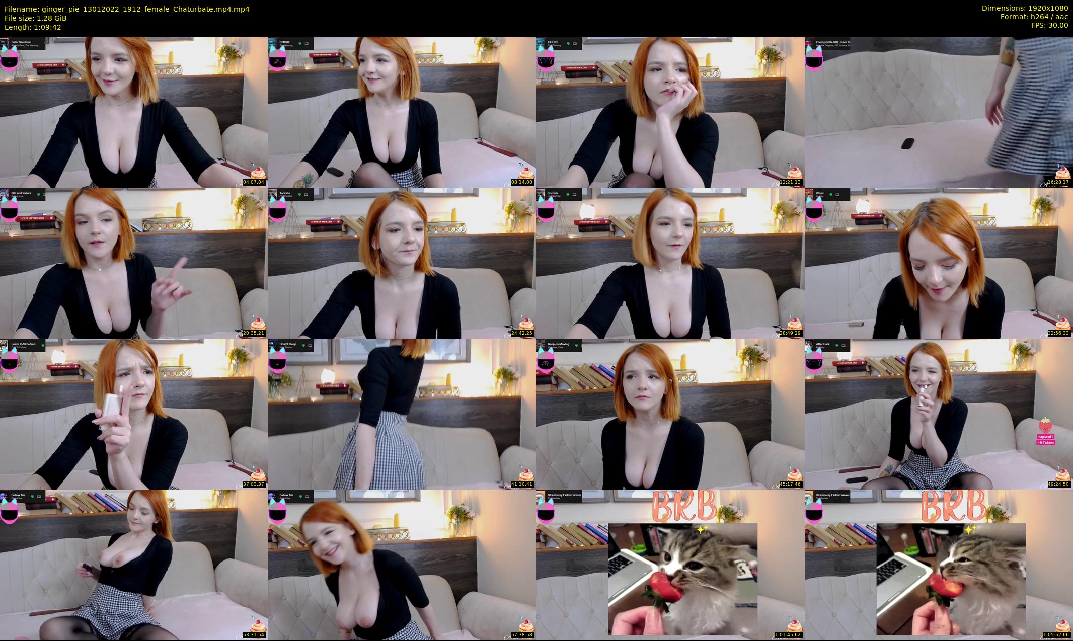 ginger_pie — 70 minute Chaturbate female cam show recording, 1080p, Jan 13, 2022