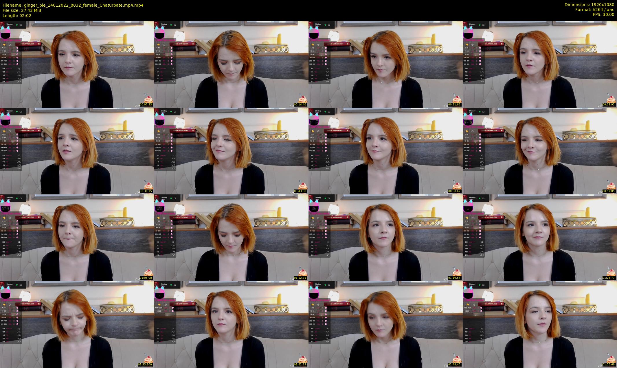 ginger_pie — 3 minute Chaturbate female cam show recording, 1080p, Jan 14, 2022