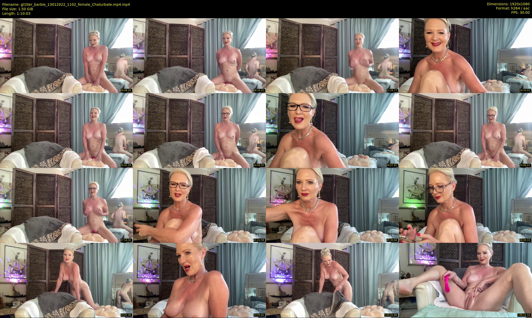 gl1tter_barbie — 71 minute Chaturbate female cam show recording, 1080p, Jan 13, 2022