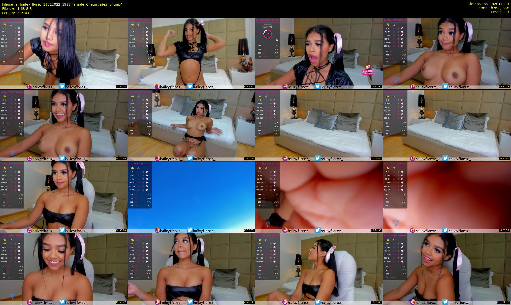hailey_florez — 66 minute Chaturbate female cam show recording, 1080p, Jan 13, 2022