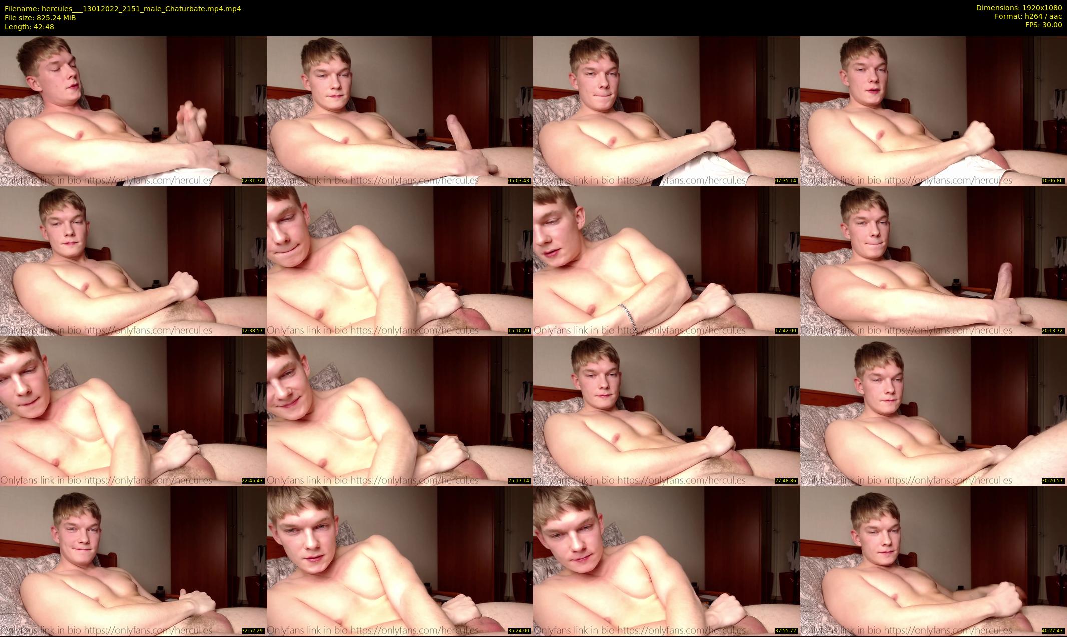 hercules__ — 43 minute Chaturbate male cam show recording, 1080p, Jan 13, 2022