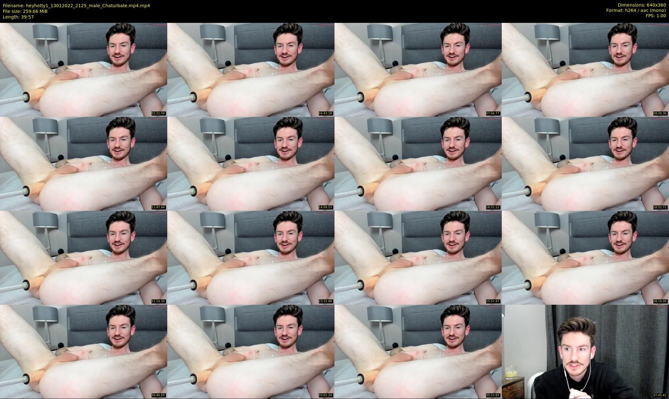 heyhotty1 — 40 minute Chaturbate male cam show recording, 360p, Jan 13, 2022