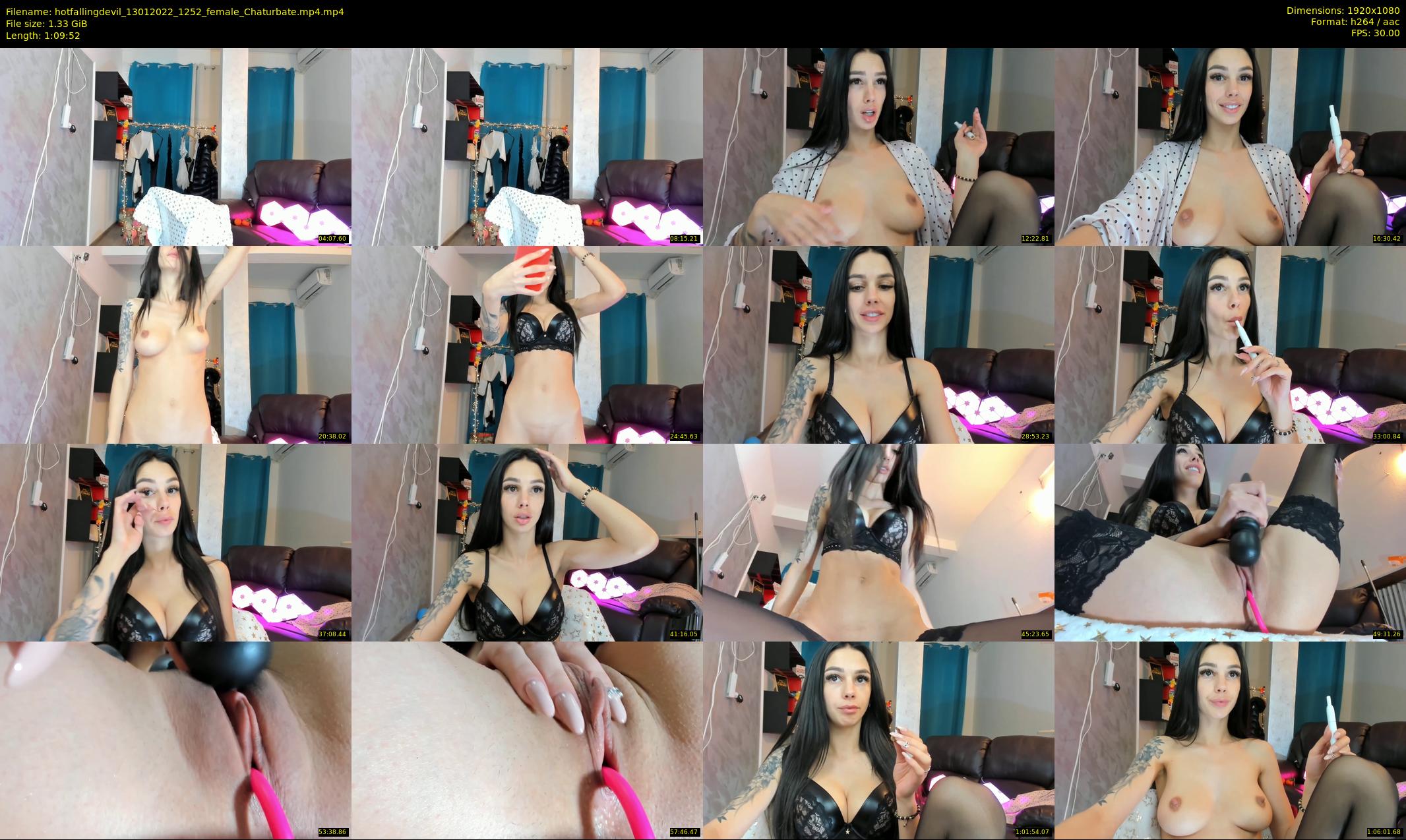 hotfallingdevil — 70 minute Chaturbate female cam show recording, 1080p, Jan 13, 2022