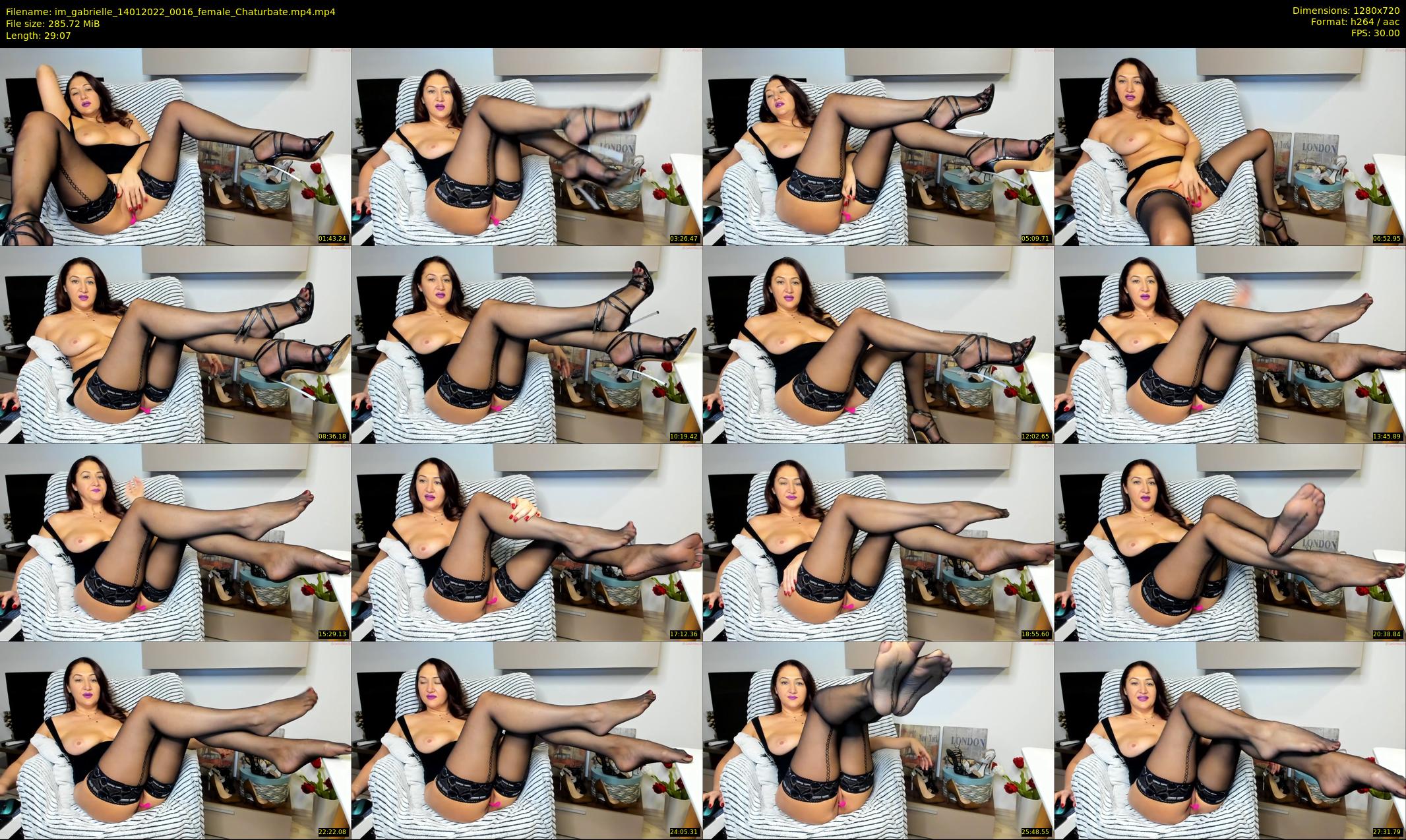im_gabrielle — 30 minute Chaturbate female cam show recording, 720p, Jan 14, 2022