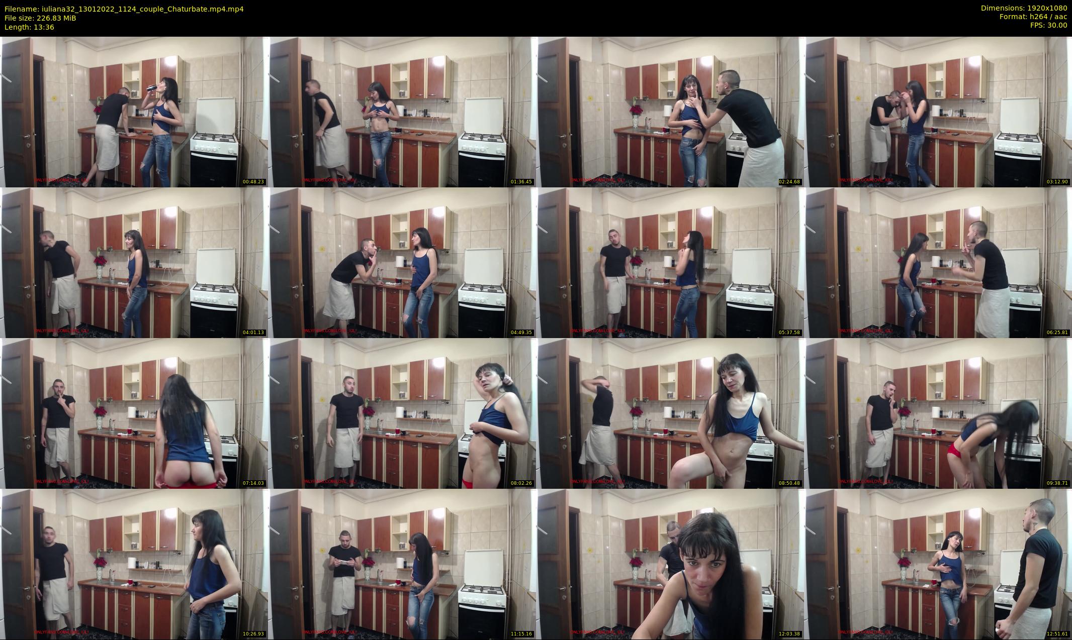 iuliana32 — 14 minute Chaturbate couple cam show recording, 1080p, Jan 13, 2022