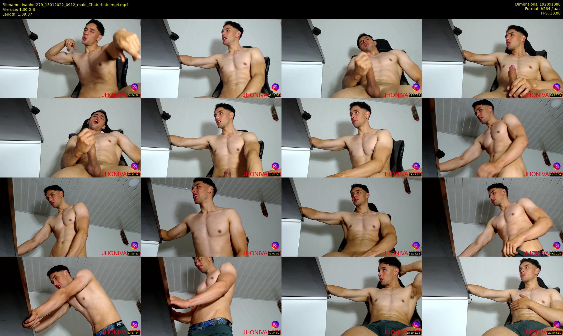 ivanhot279 — 70 minute Chaturbate male cam show recording, 1080p, Jan 13, 2022