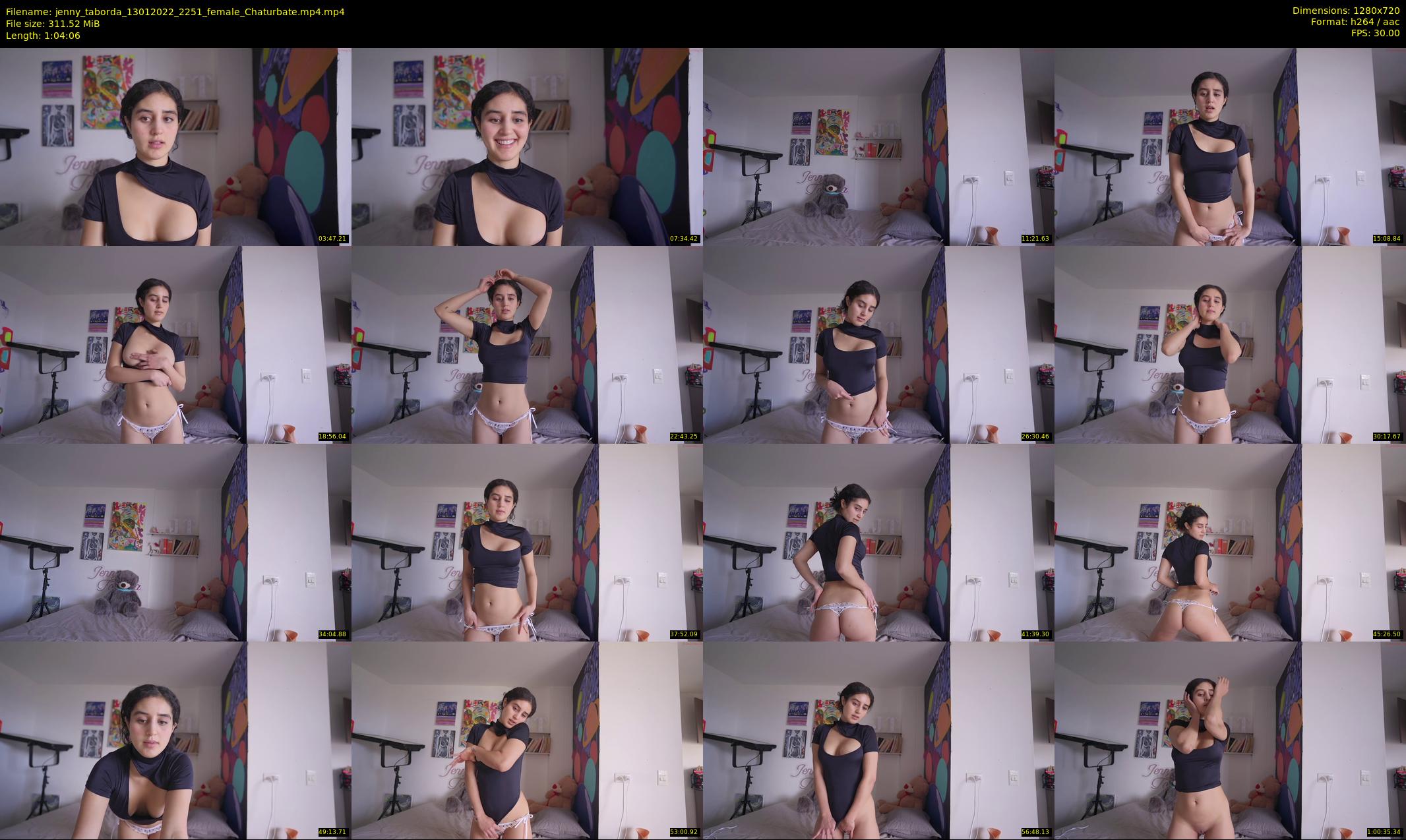 jenny_taborda — 65 minute Chaturbate female cam show recording, 720p, Jan 13, 2022