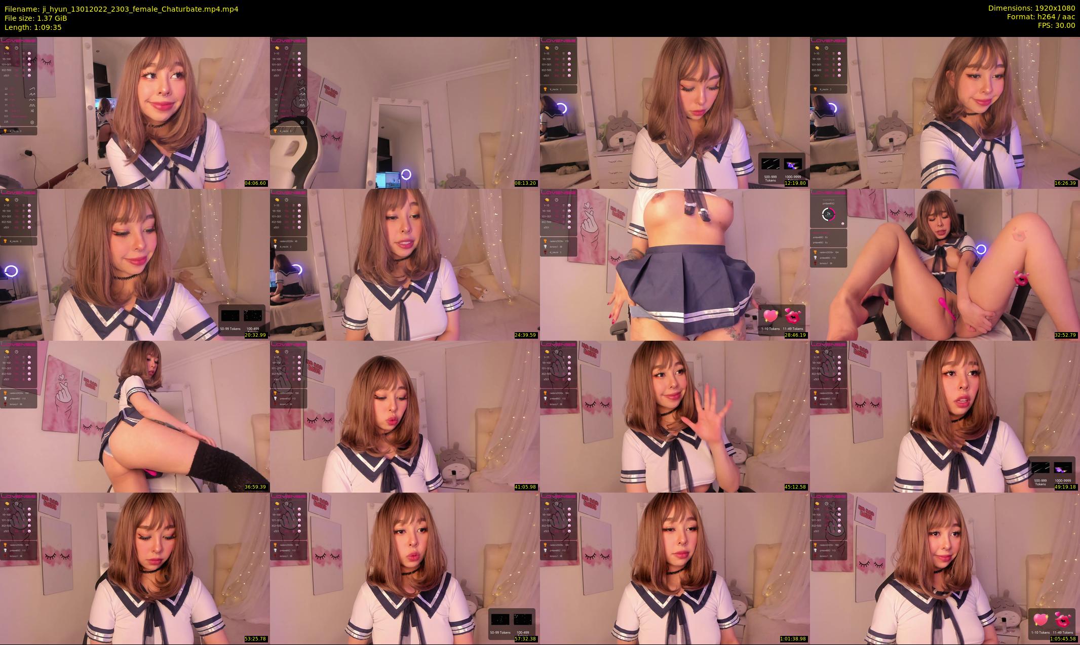 ji_hyun — 70 minute Chaturbate female cam show recording, 1080p, Jan 13, 2022